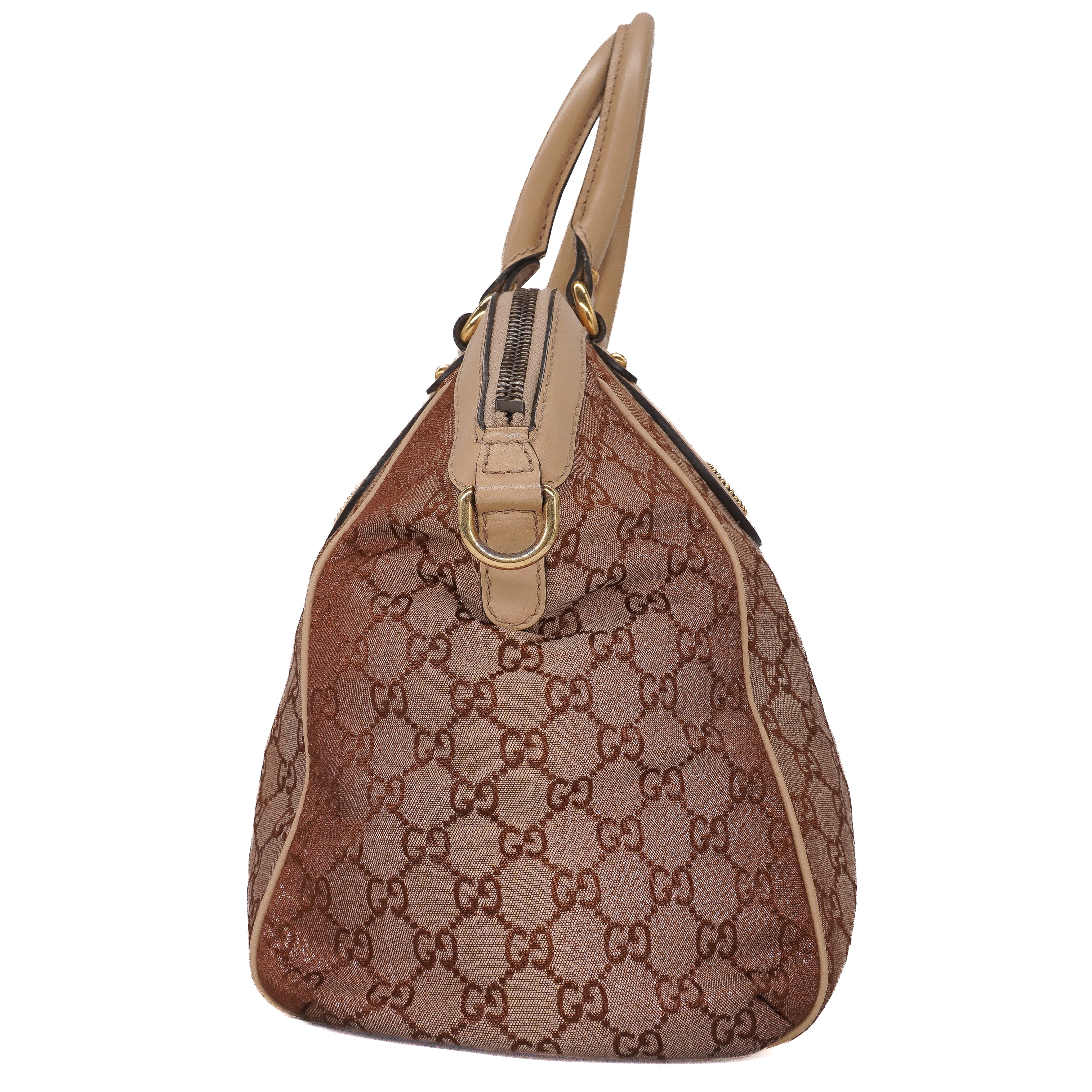 Gucci Monogram Lurex Scarlett Top Handle Bag