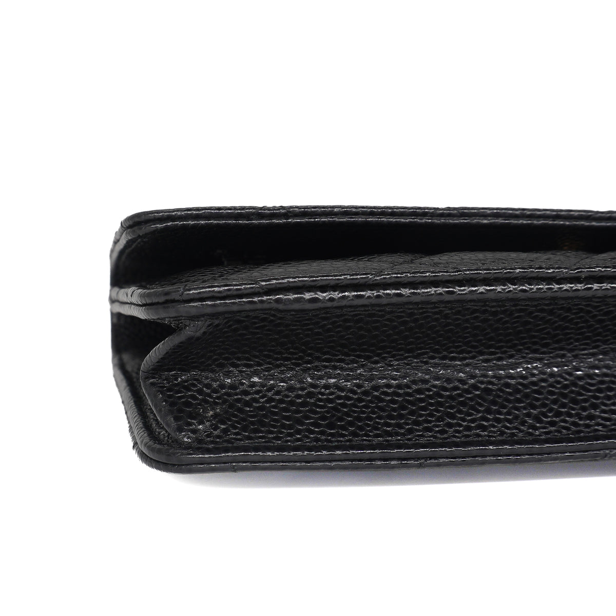 Chanel Wallet on Chain Caviar Black Gold Hardware