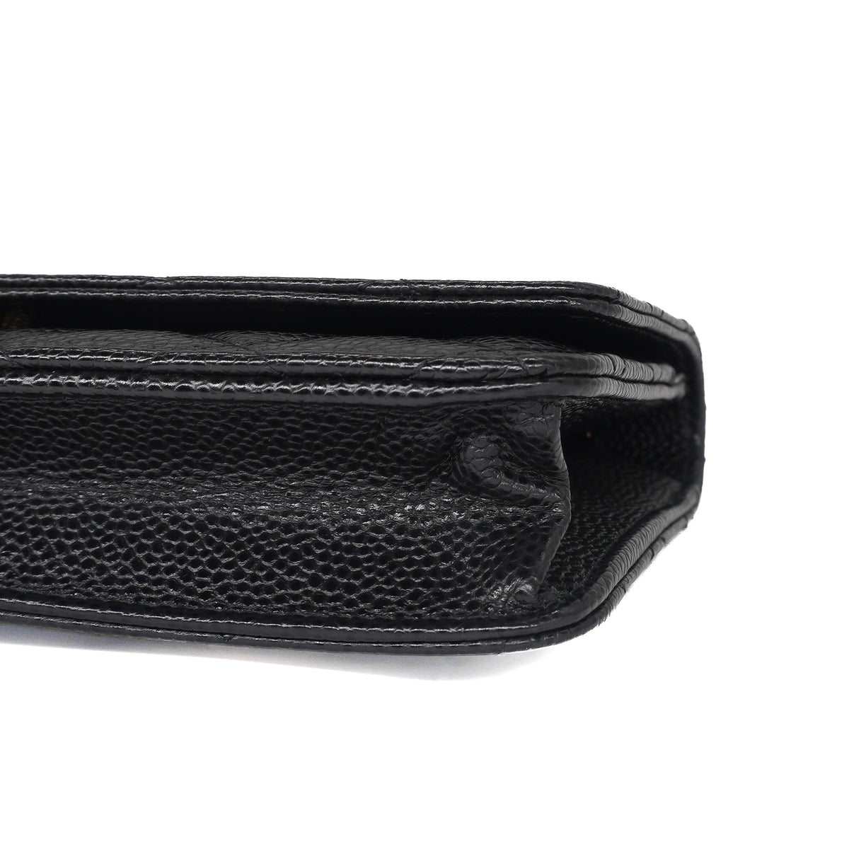 Chanel Wallet on Chain Caviar Black Gold Hardware