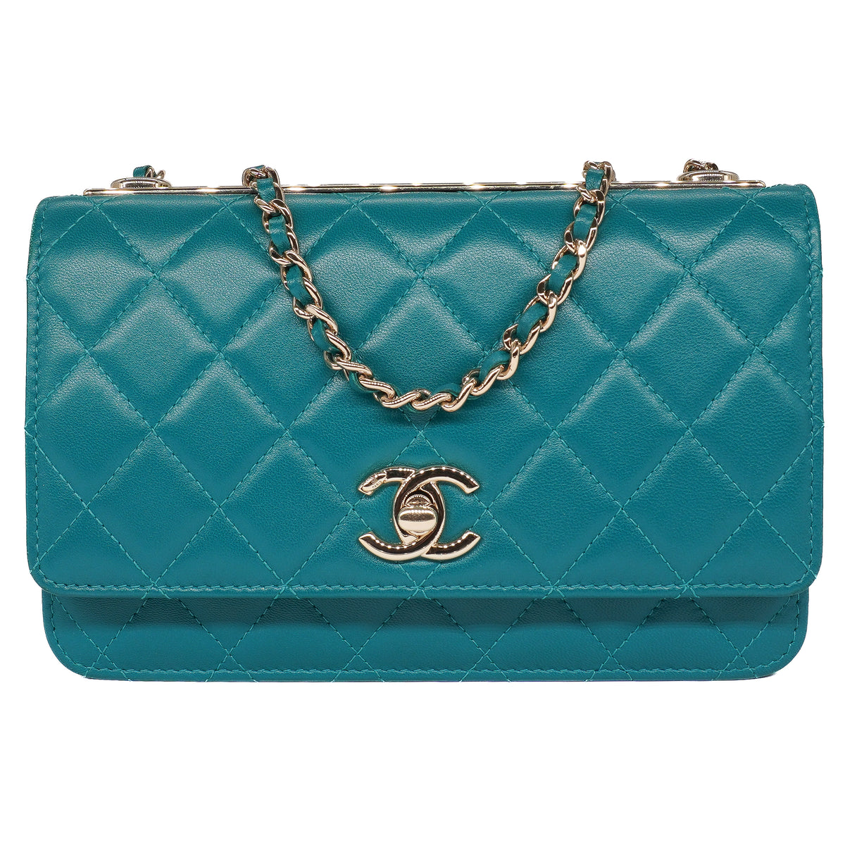 Chanel Trendy Wallet on Chain