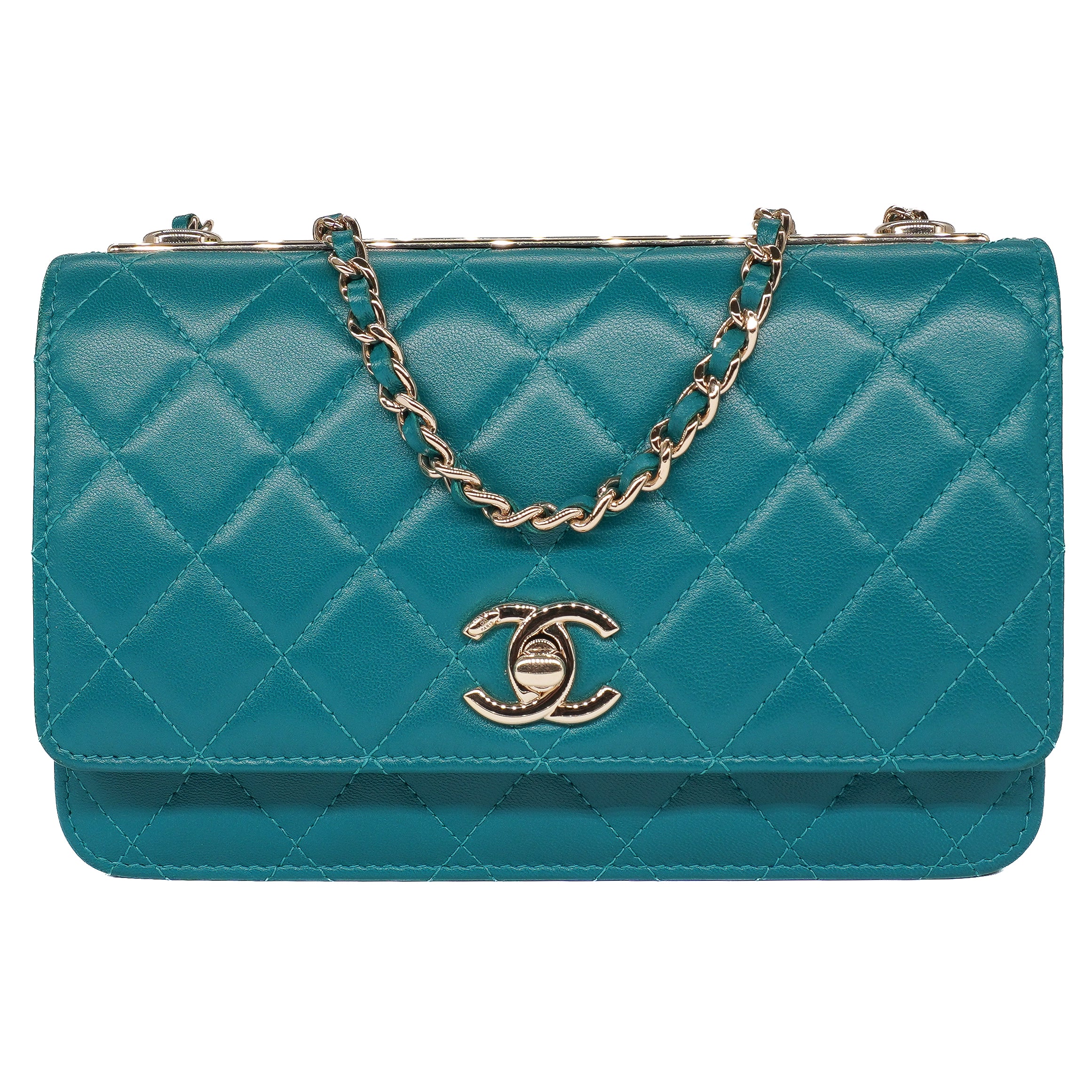 Chanel Trendy Wallet on Chain