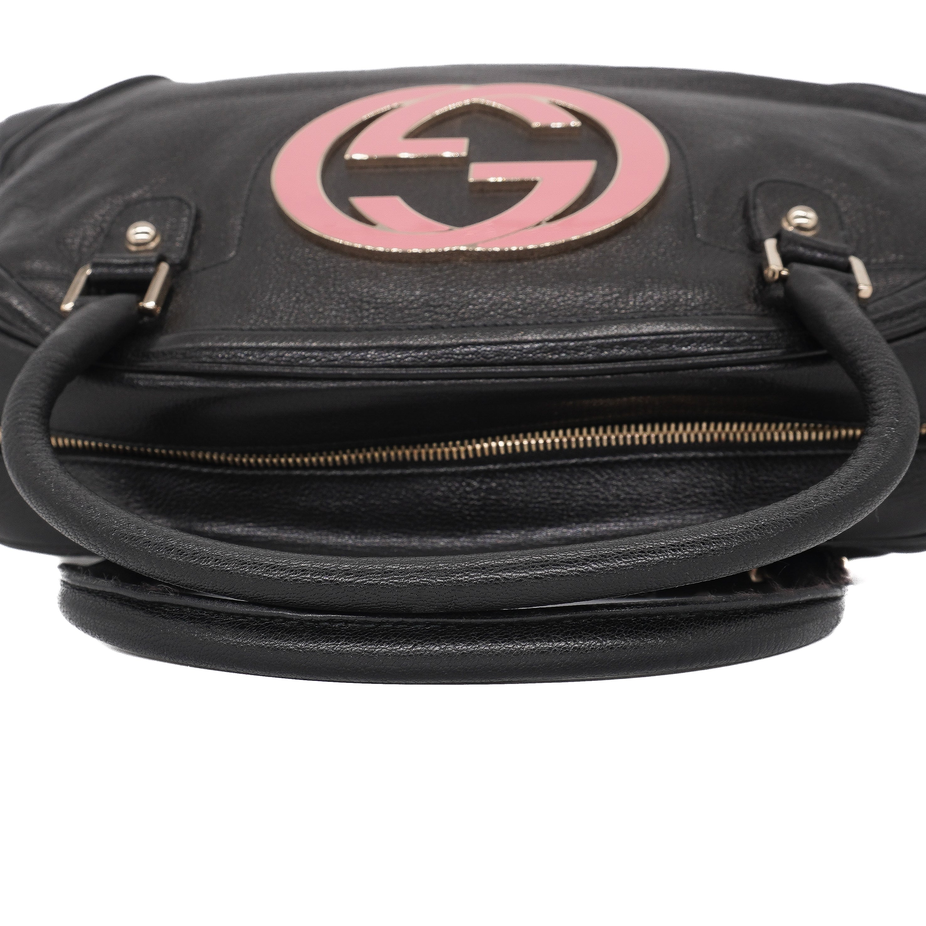 Gucci Patent Leather Blondie Bowler Bag