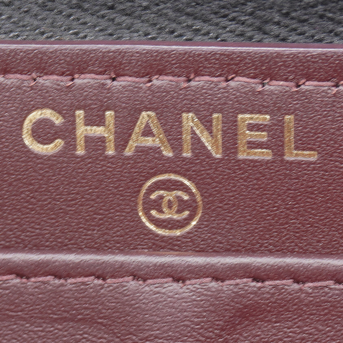 Chanel Caviar Zip Around