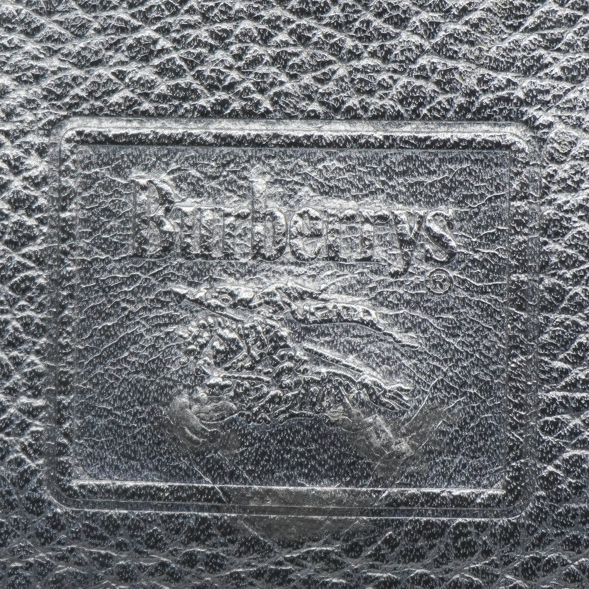 Burberry Wristlet Clutch Leather
