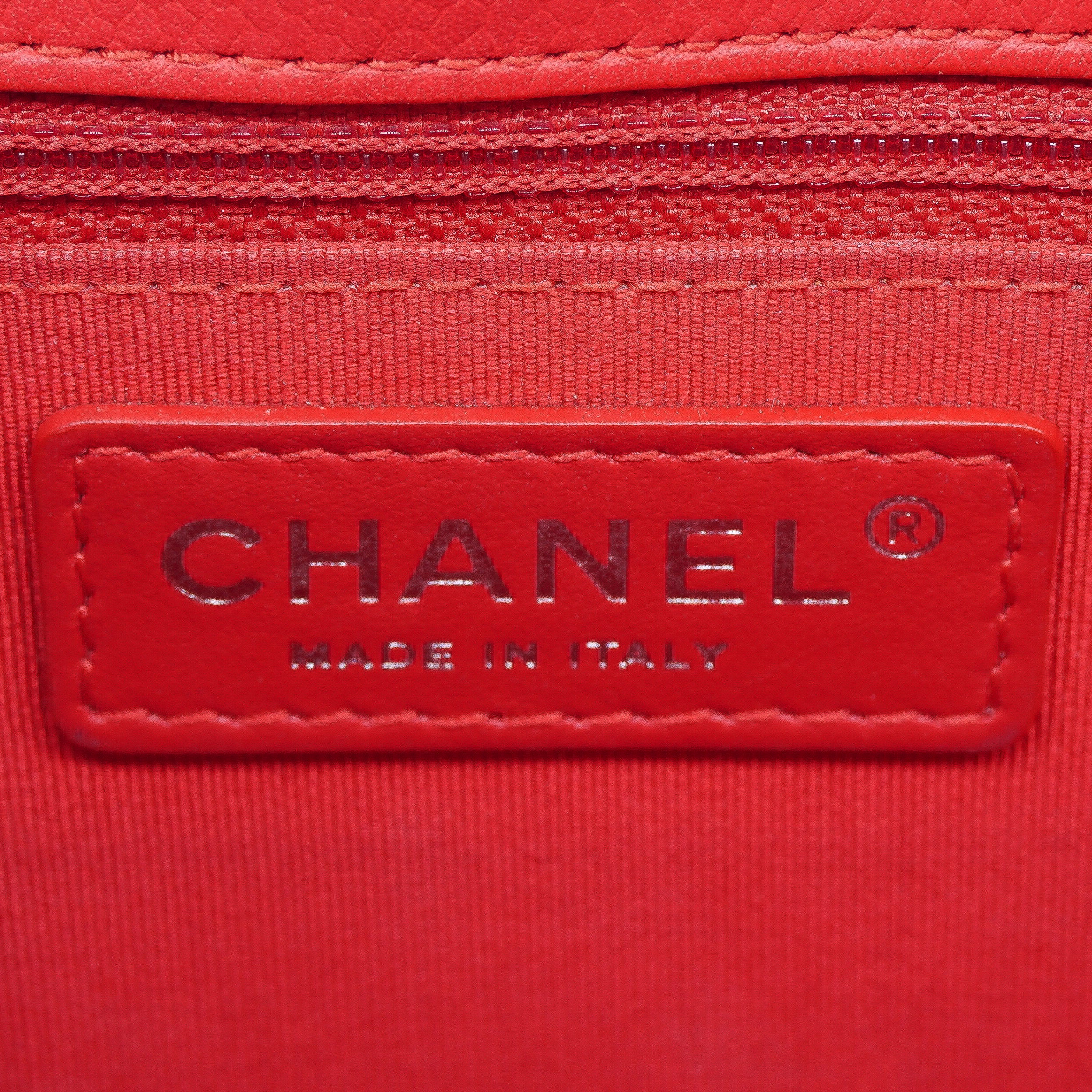 Chanel Grained Calfskin Quilted Small CC Box Flap Bag