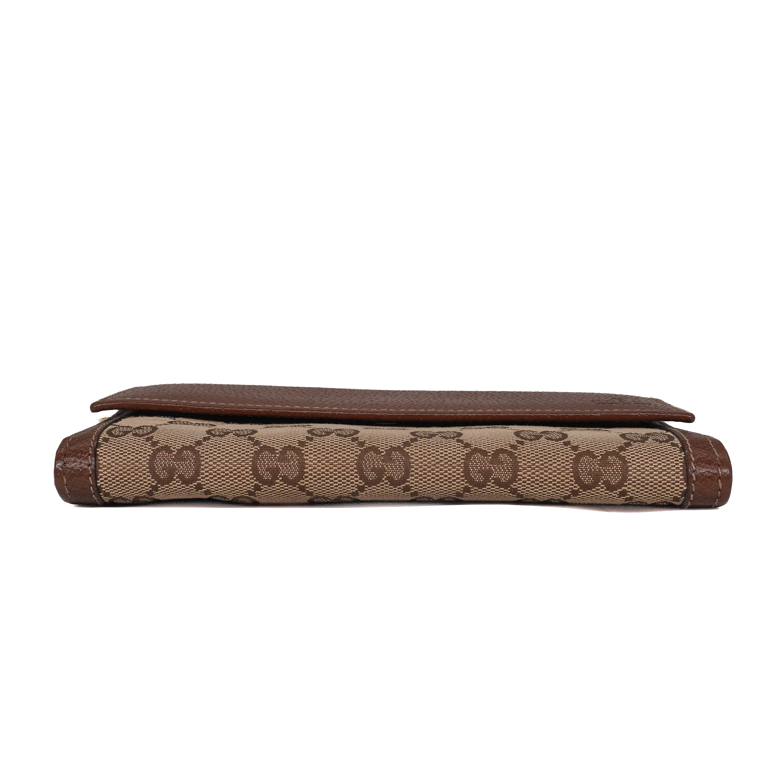 Gucci Original GG Canvas Continental Flap Wallet