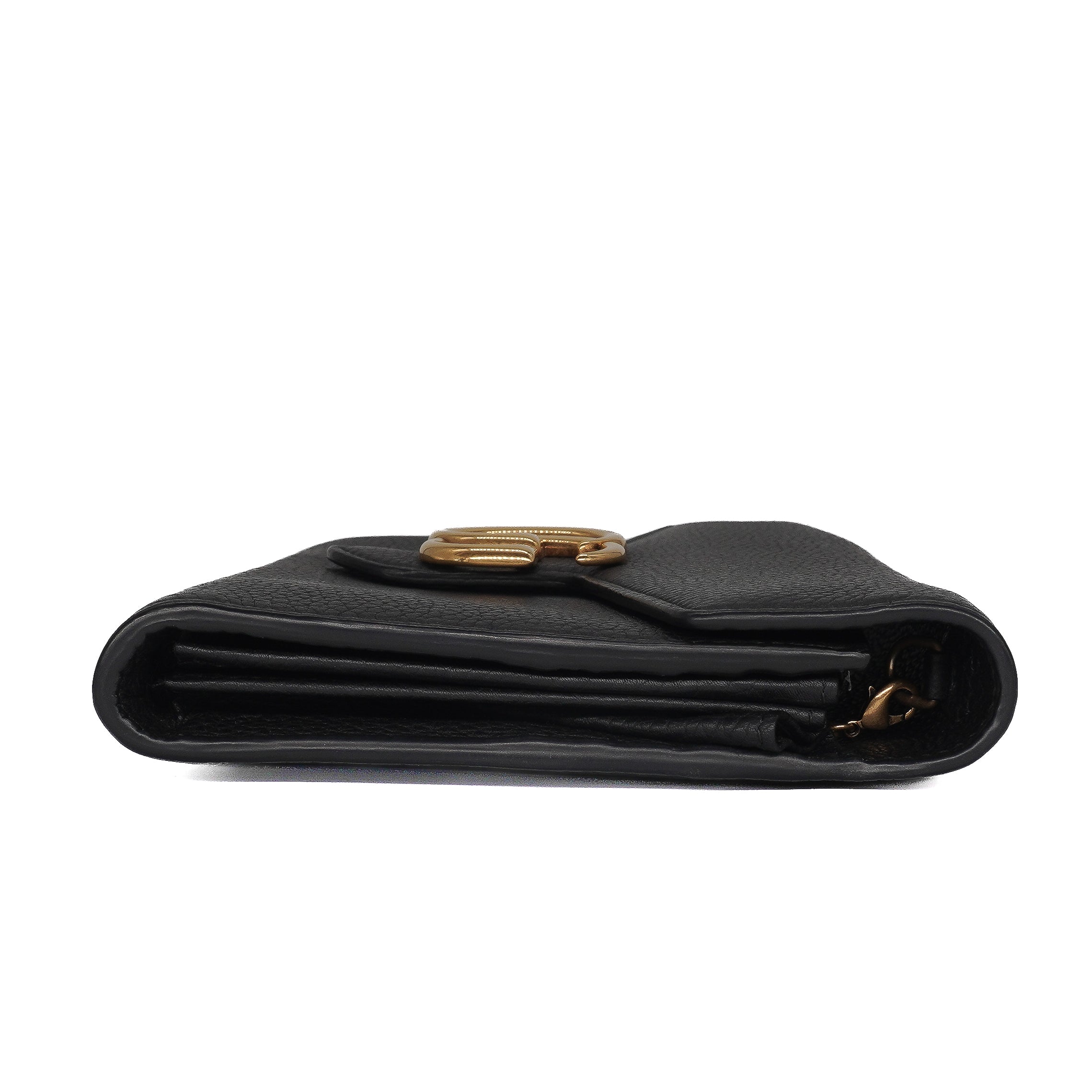 Gucci Dollar Calfskin Marmont Chain Wallet
