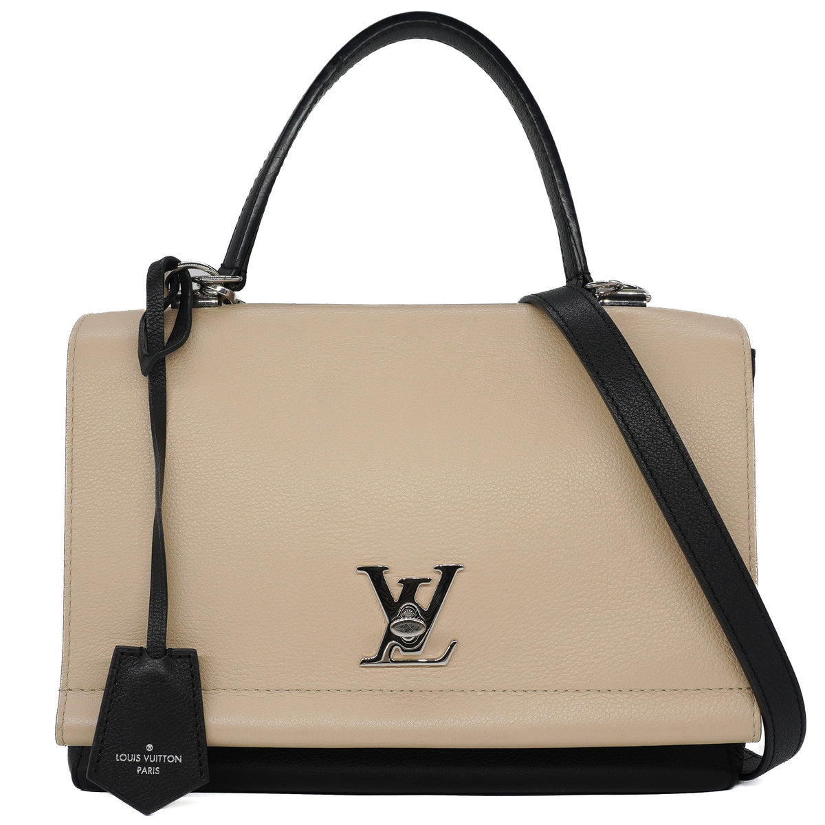 Louis Vuitton Lockme Top Handle Soft Calfskin Bicolor
