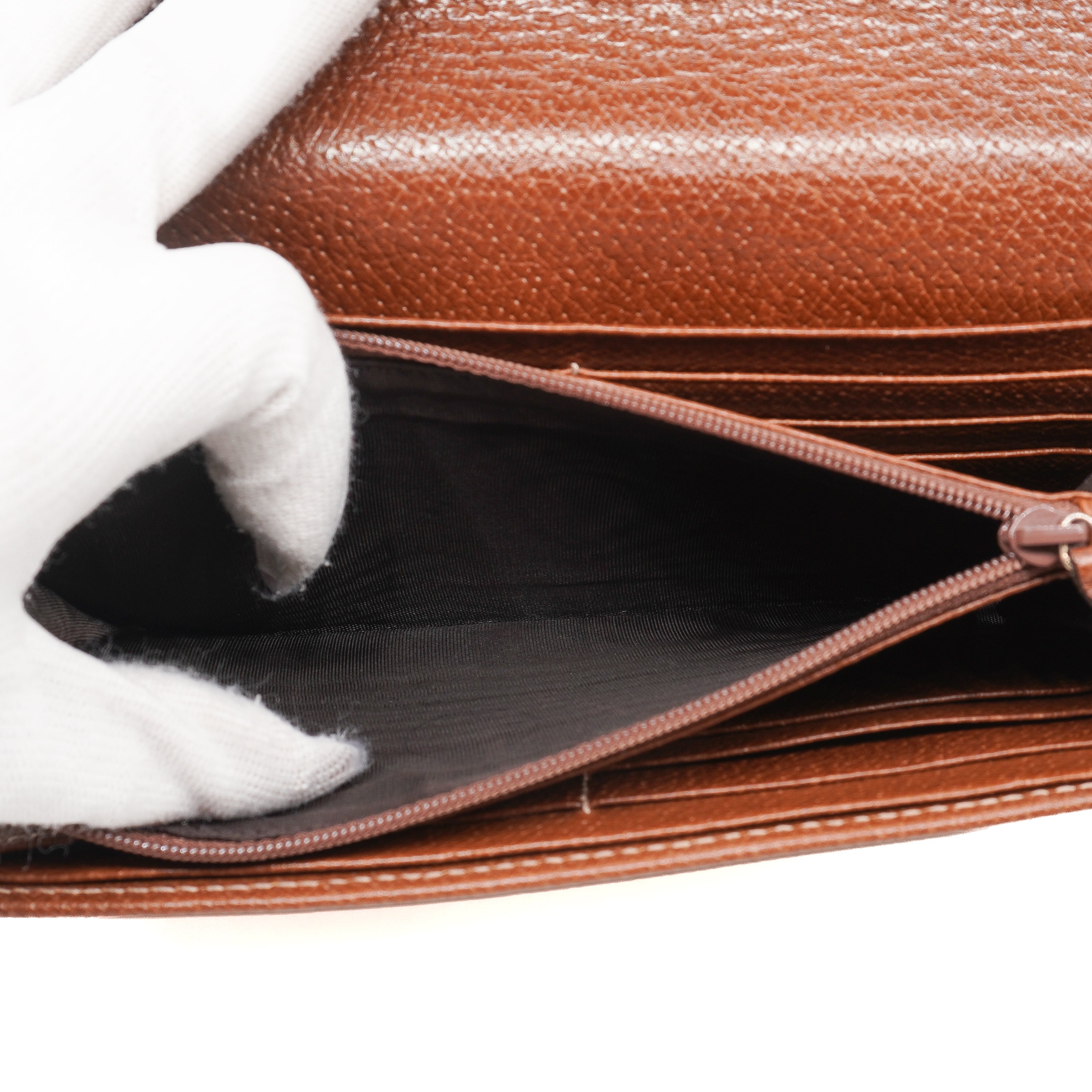 Gucci Original GG Canvas Continental Flap Wallet