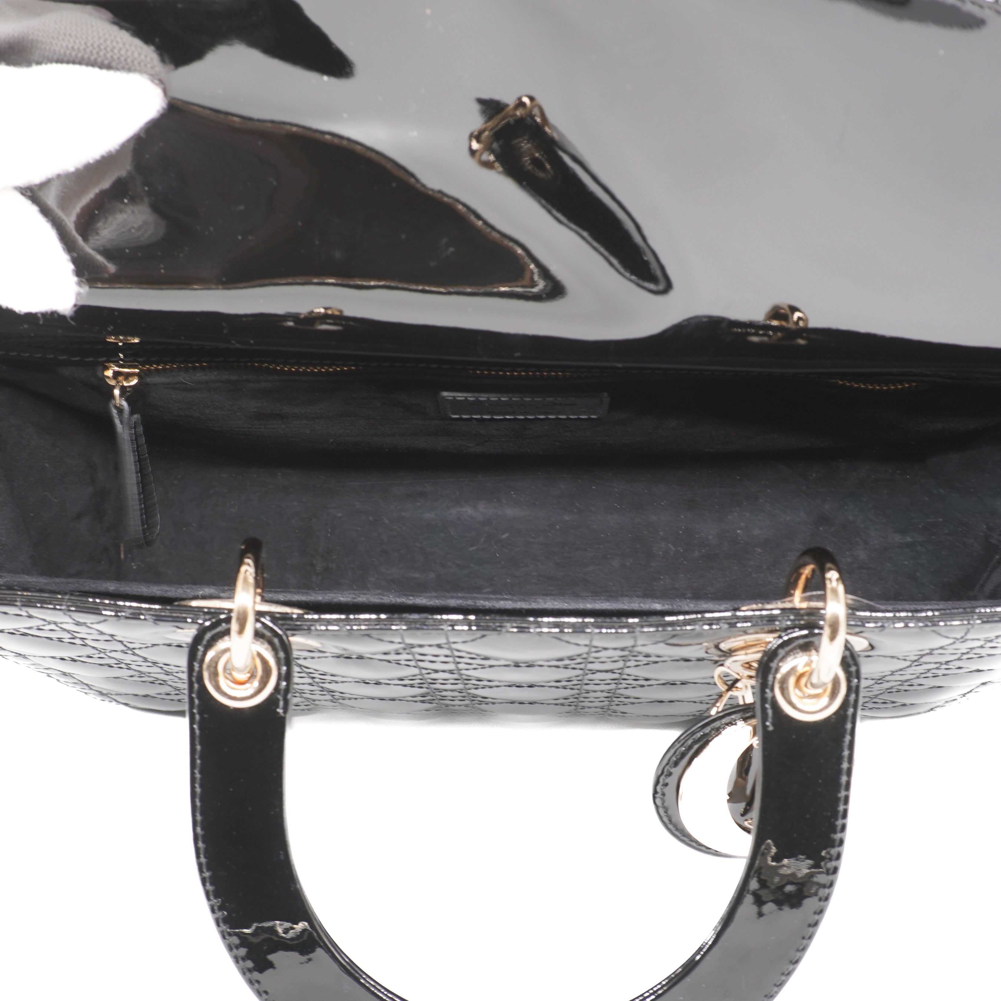 Christian Dior Cannage Large Lady Dior
