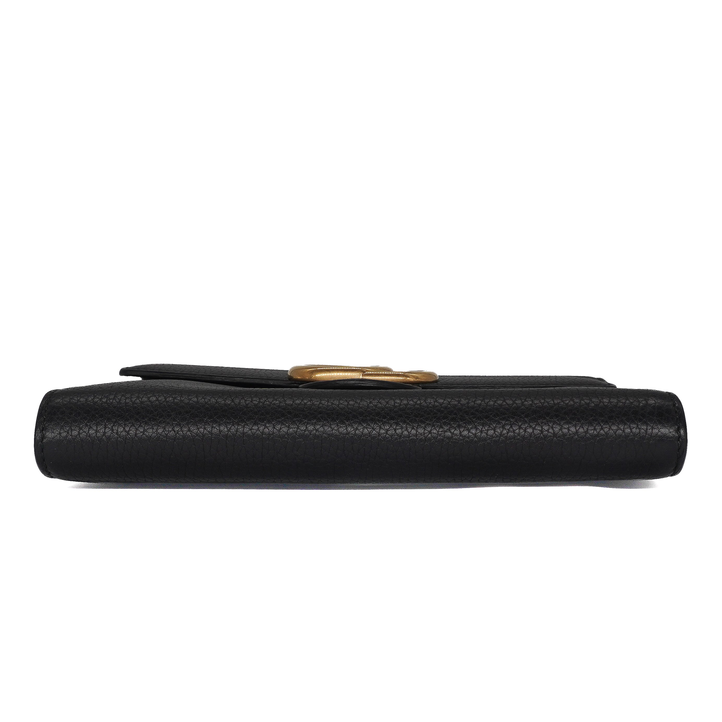 Gucci Dollar Calfskin Marmont Chain Wallet
