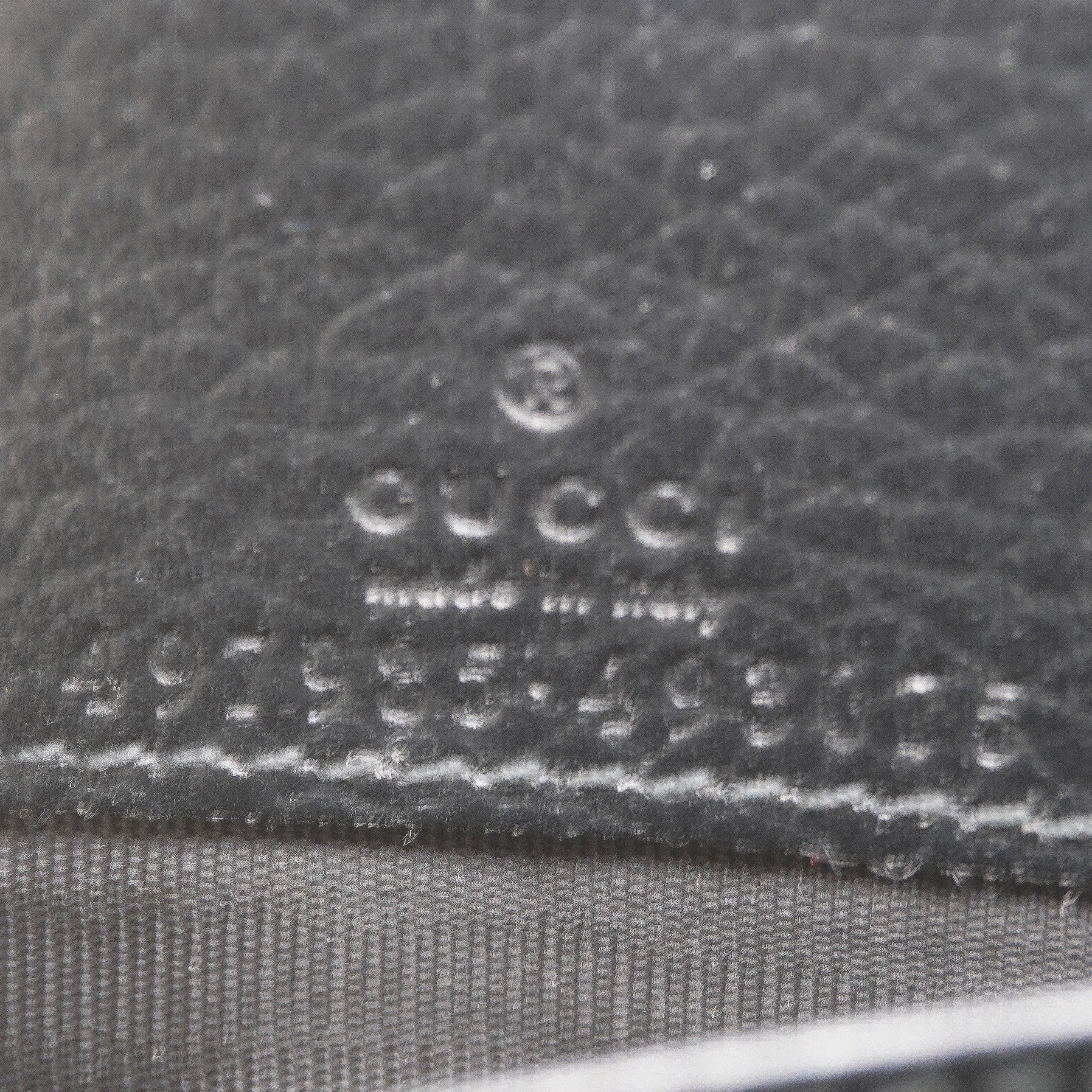 Gucci Dollar Calfskin Enamel Monochrome WOC