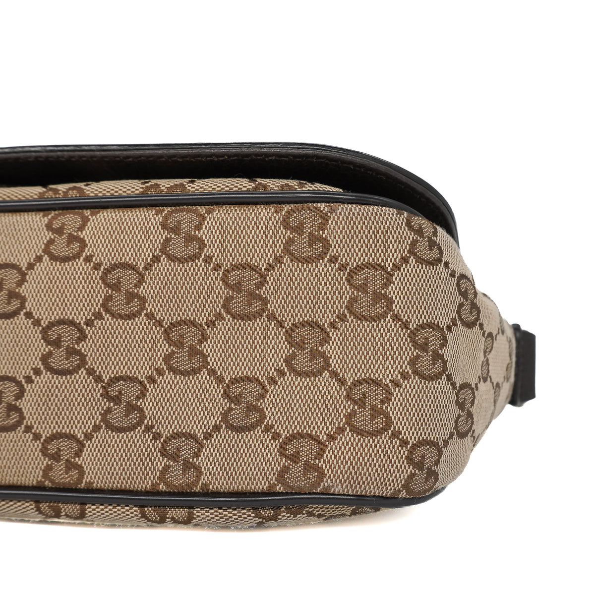 Gucci Flap Messenger Bag GG Canvas