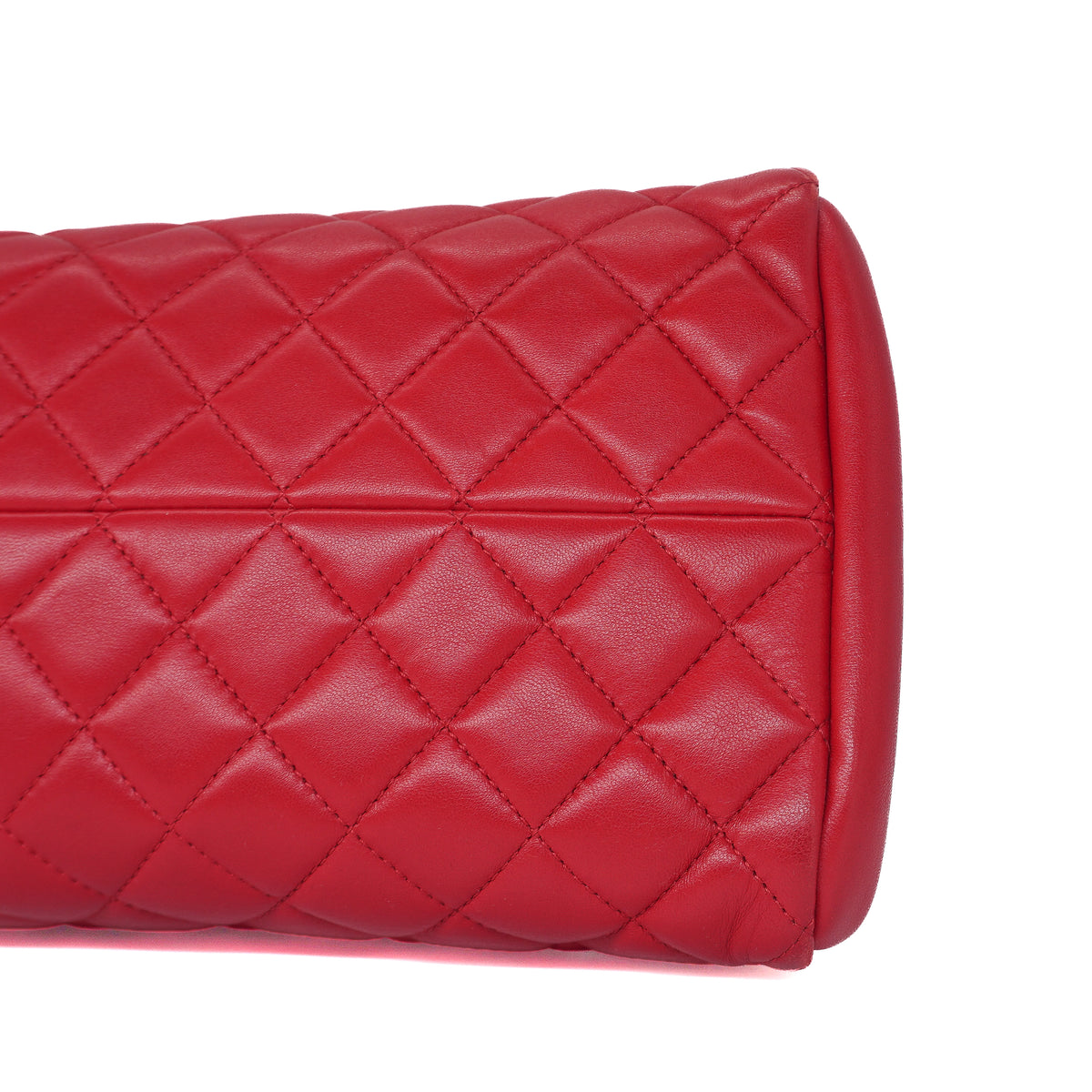 Chanel Just Mademoiselle Medium Lambskin Red
