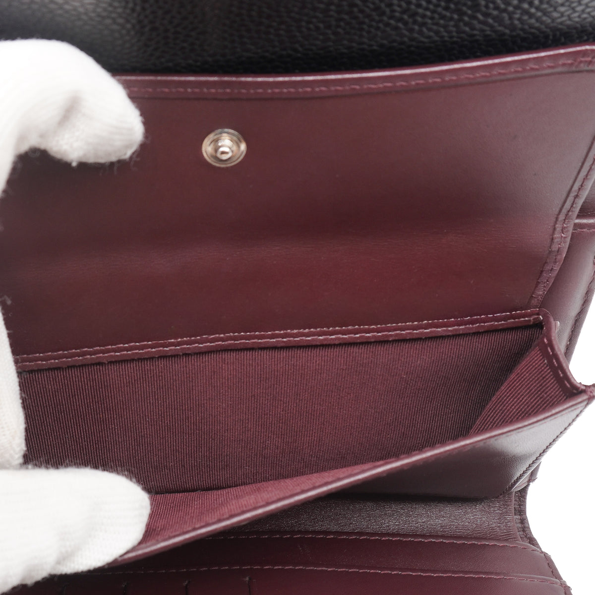 Chanel Quilted Flap Wallet