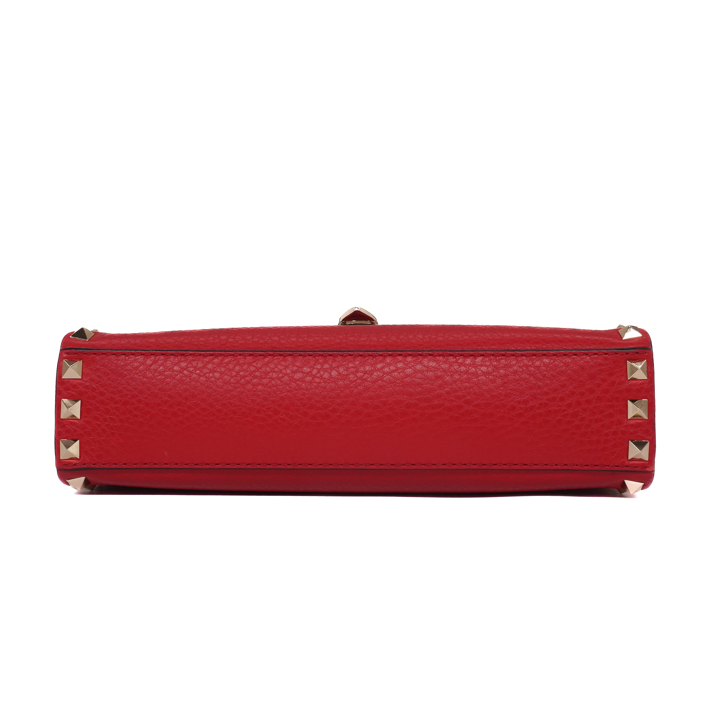 Valentino Rockstudded Flip Lock Shoulder Bag