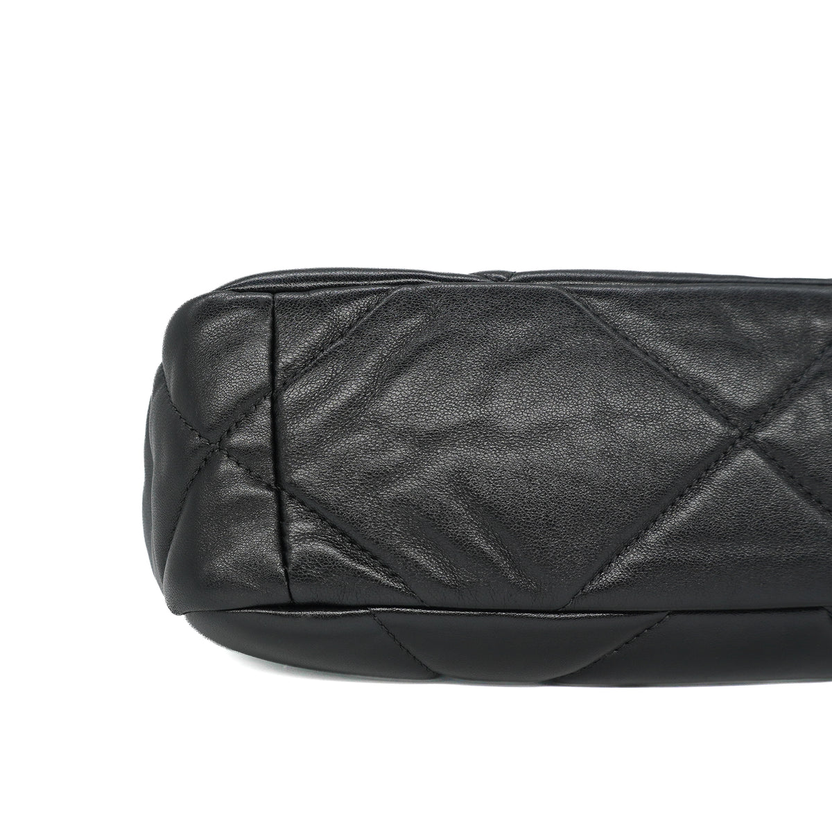 Chanel 19 Medium Flap Bag Lambskin Black