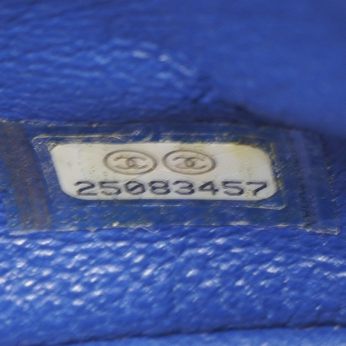 Chanel Classic Mini Square Flap Bag Lambskin Blue