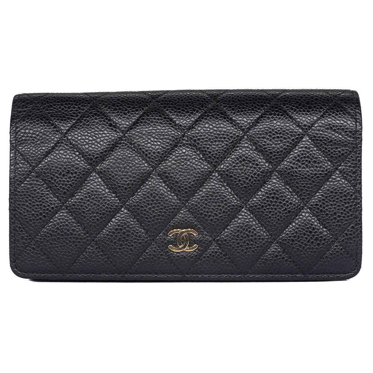 Chanel Quilted Yen Wallet