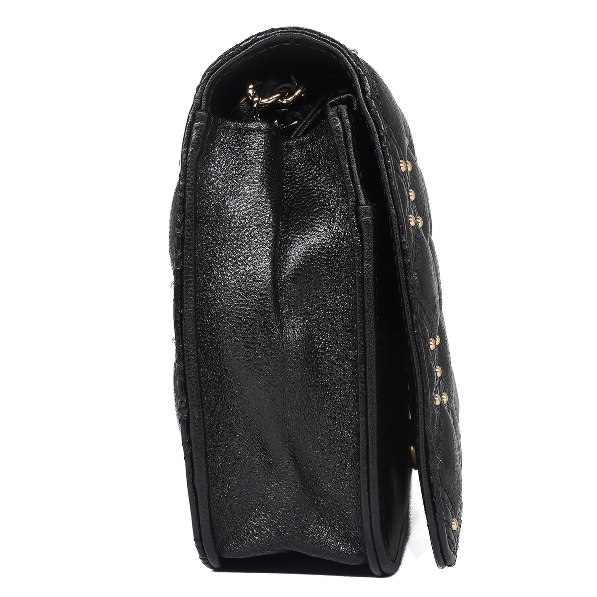 Chanel Wallet on Chain Studded Diamond Stitched Lambskin