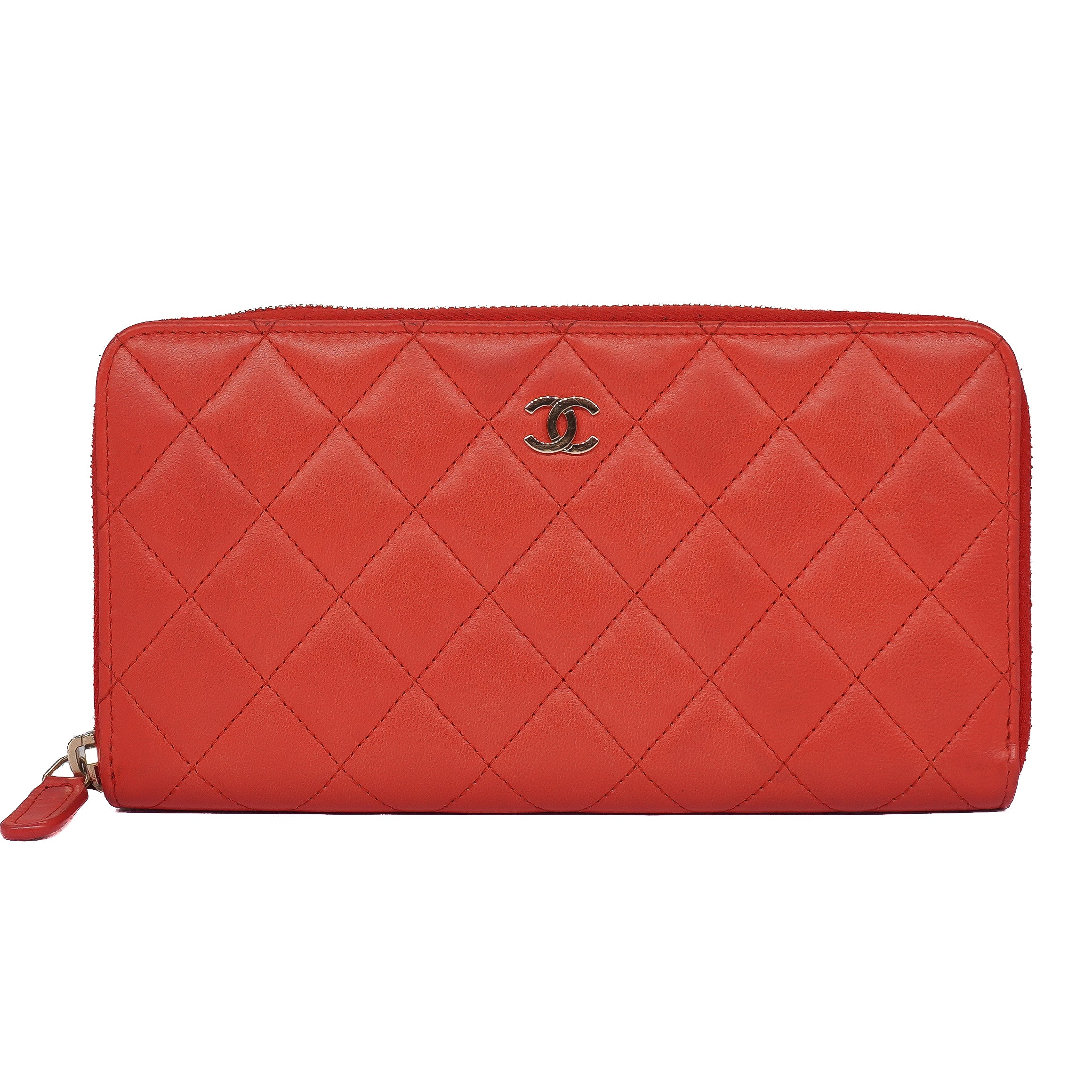 Chanel Zip Around Wallet