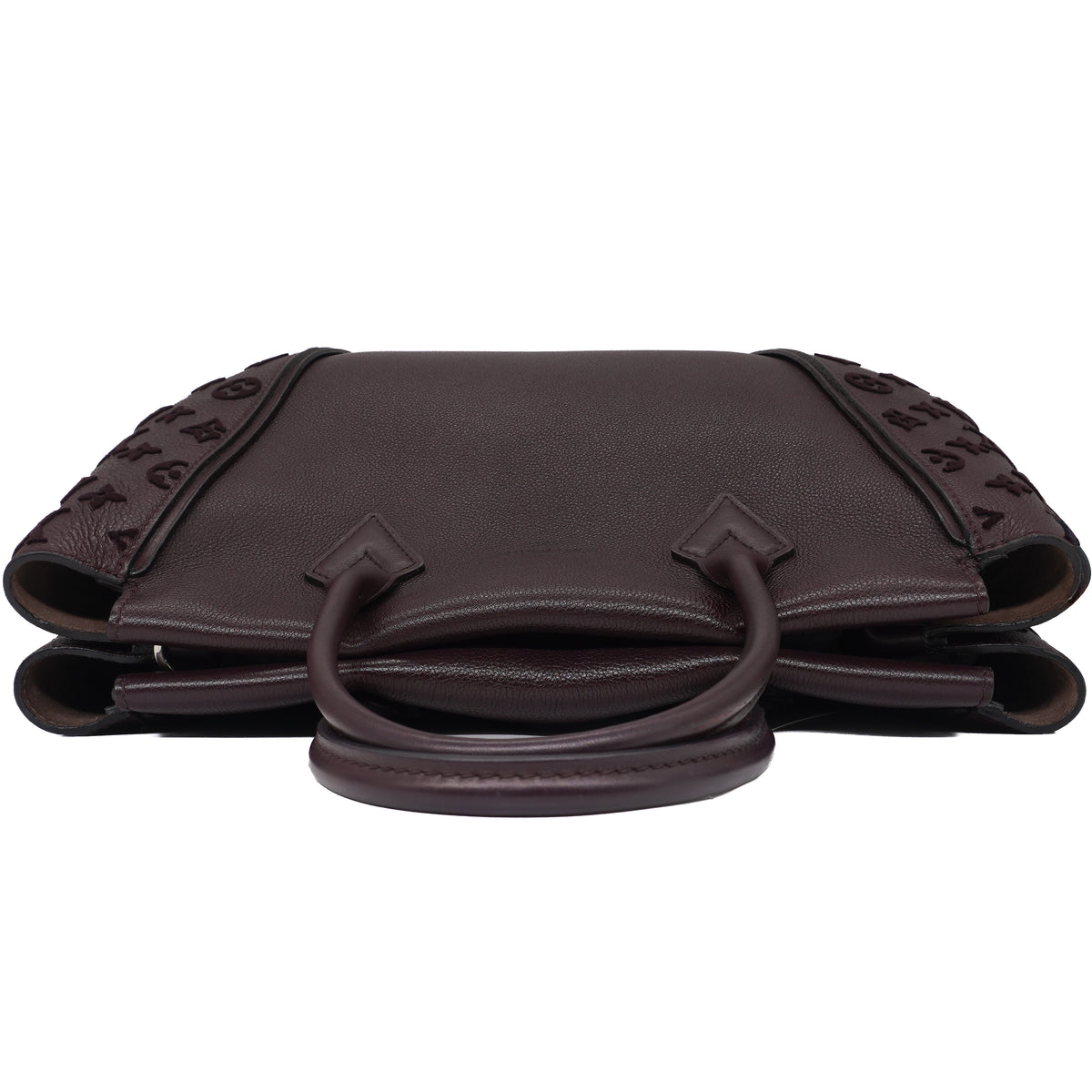 Louis Vuitton Tote W PM Veau Cachemire Calfskin Deep Purple