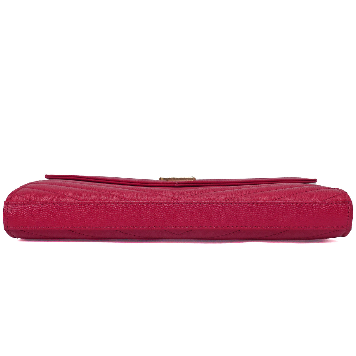 Saint Laurent Grain De Poudre Chain Wallet