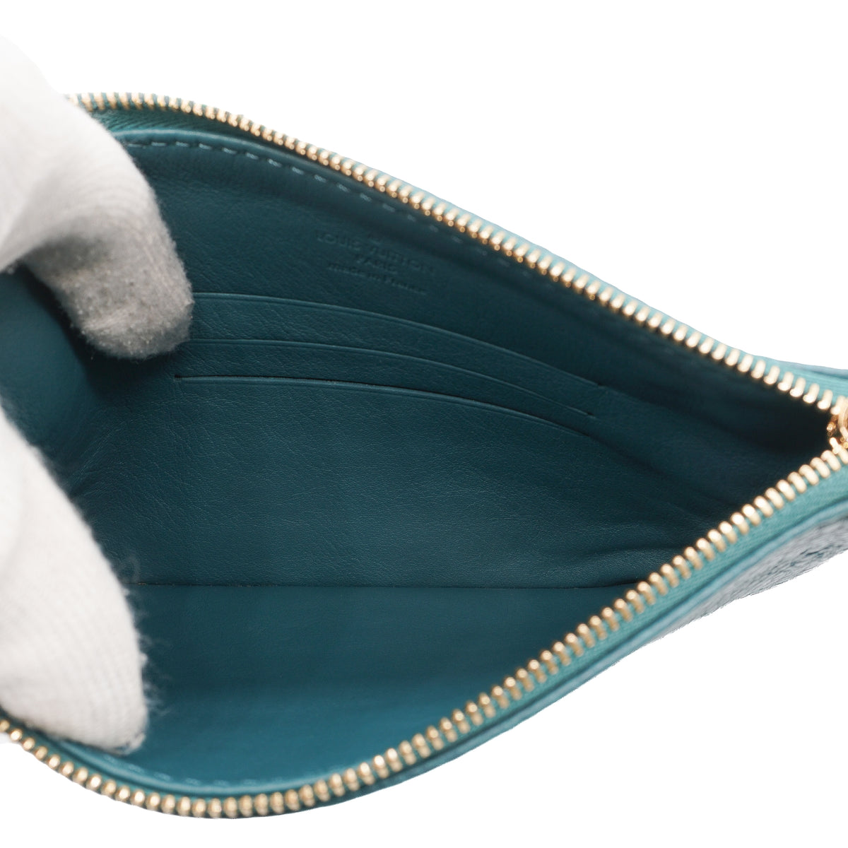 Louis Vuitton Séléné MM Mahina Dark Turquoise