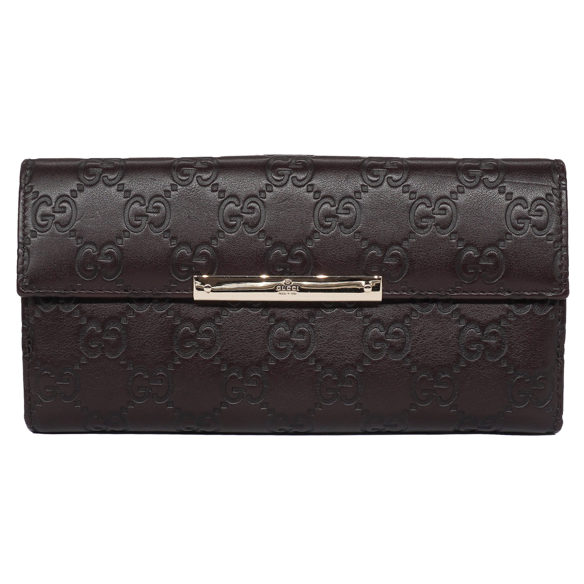 Gucci Guccissima Continental Wallet