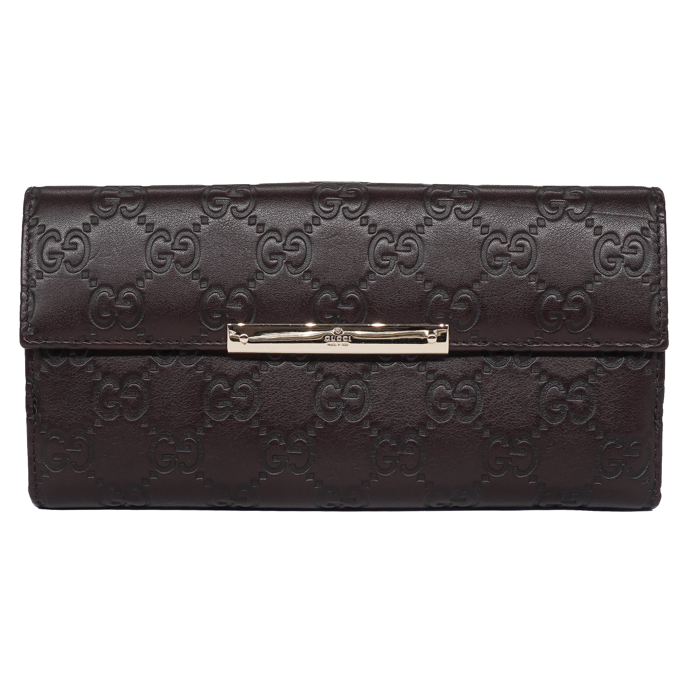 Gucci Guccissima Continental Wallet