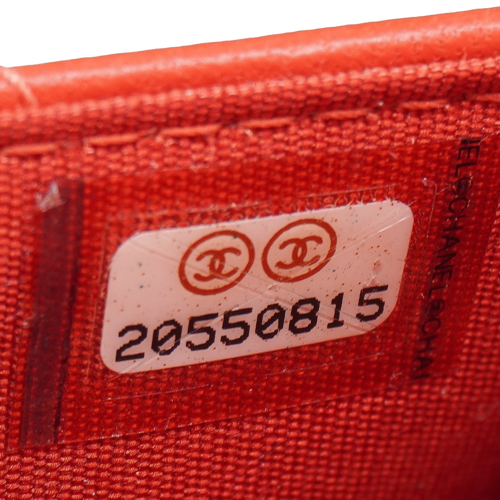 Chanel Whipstitch Chain Wallet
