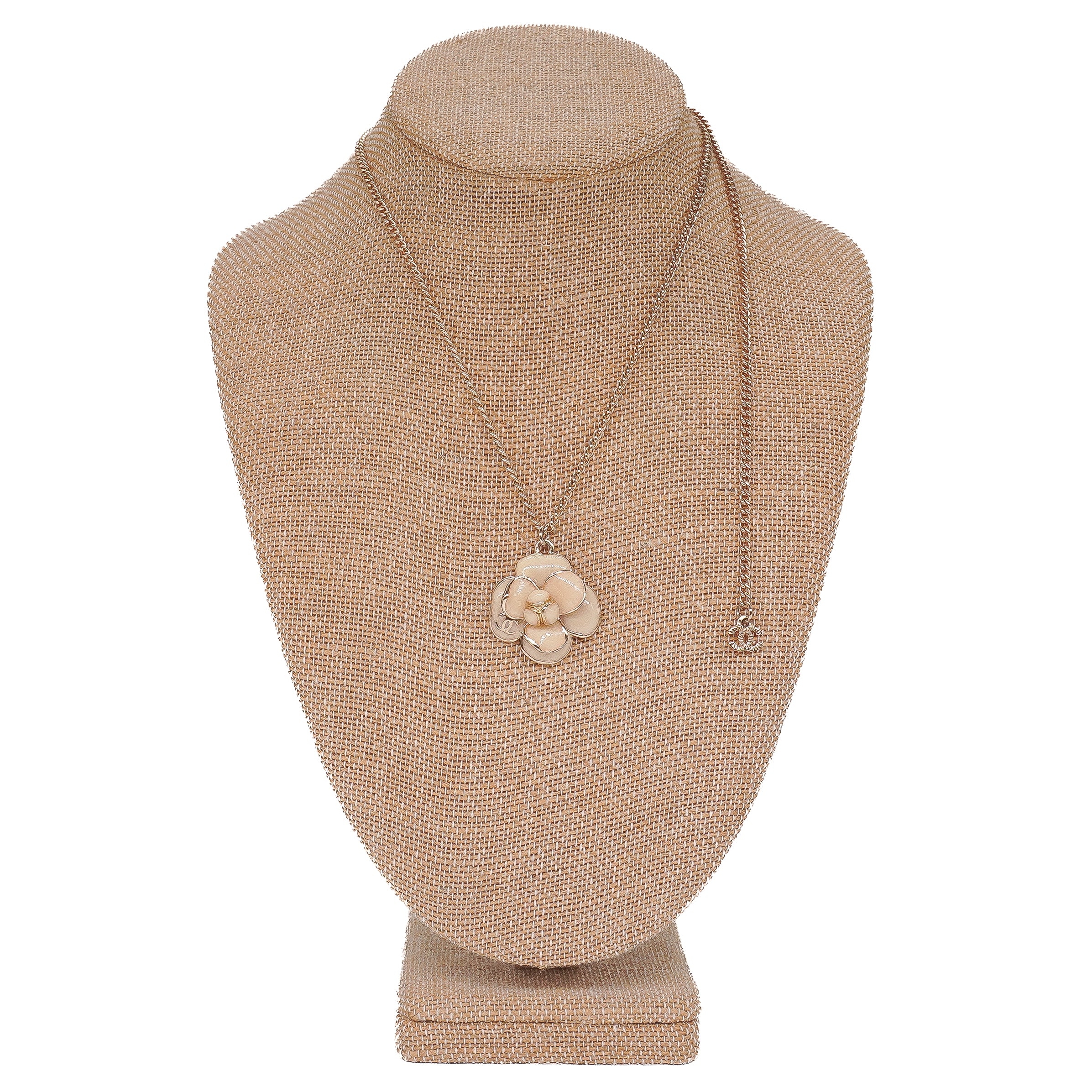 Chanel Camellia Pendant Necklace