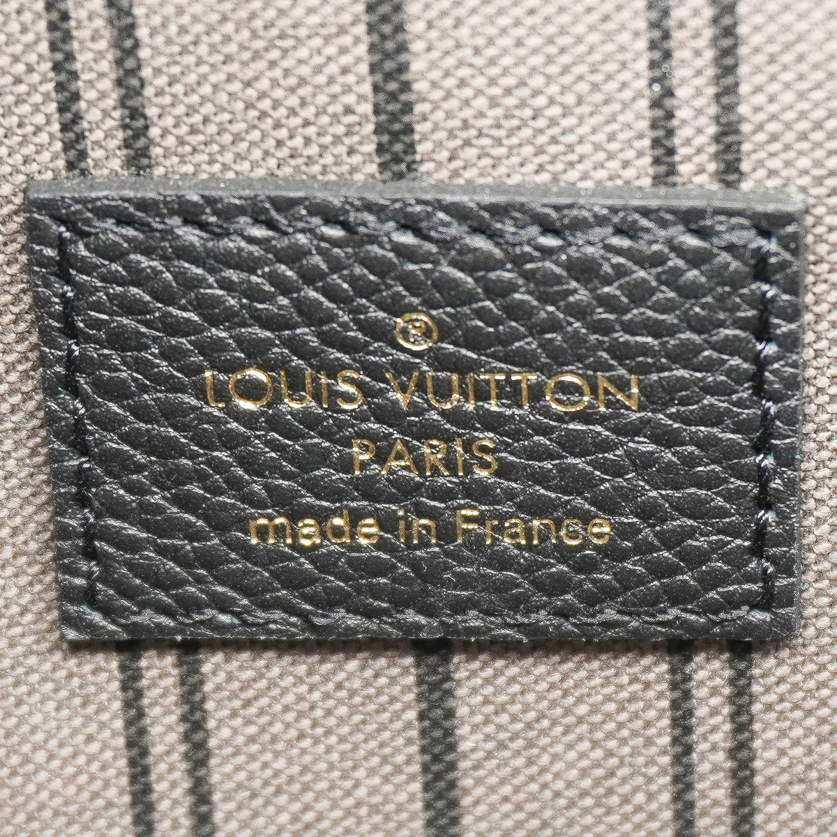 Louis Vuitton Pochette Métis Monogram Empreinte Black
