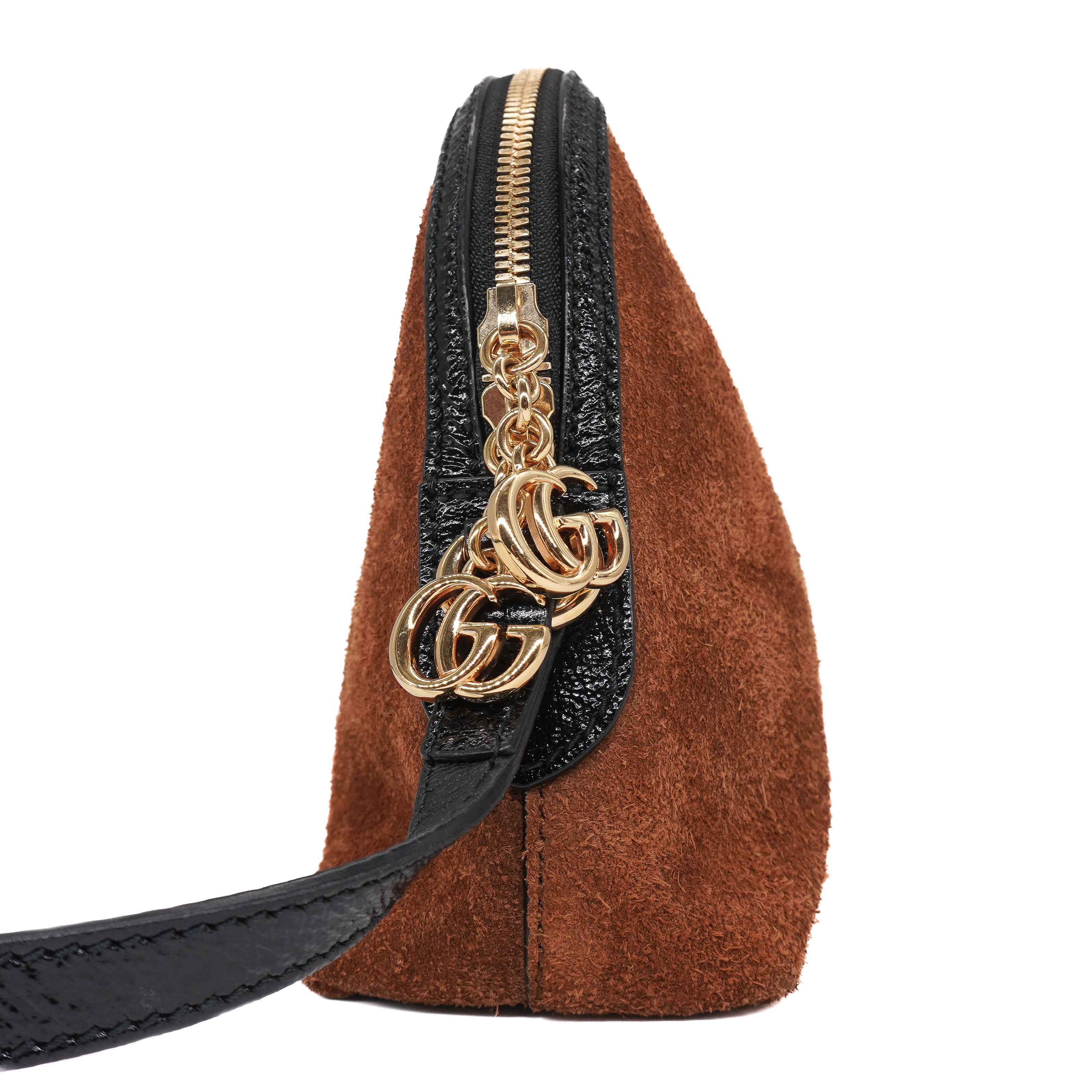 Gucci Ophidia GG Small Suede Shoulder Bag