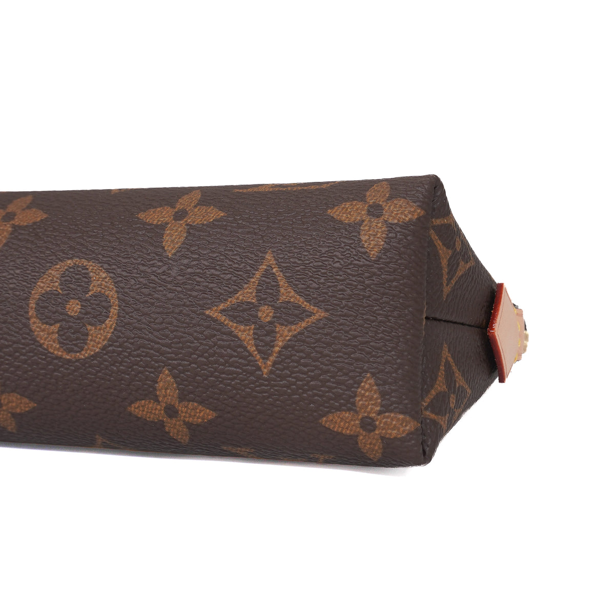 Louis Vuitton Cosmetic Pouch MM Monogram Canvas Brown