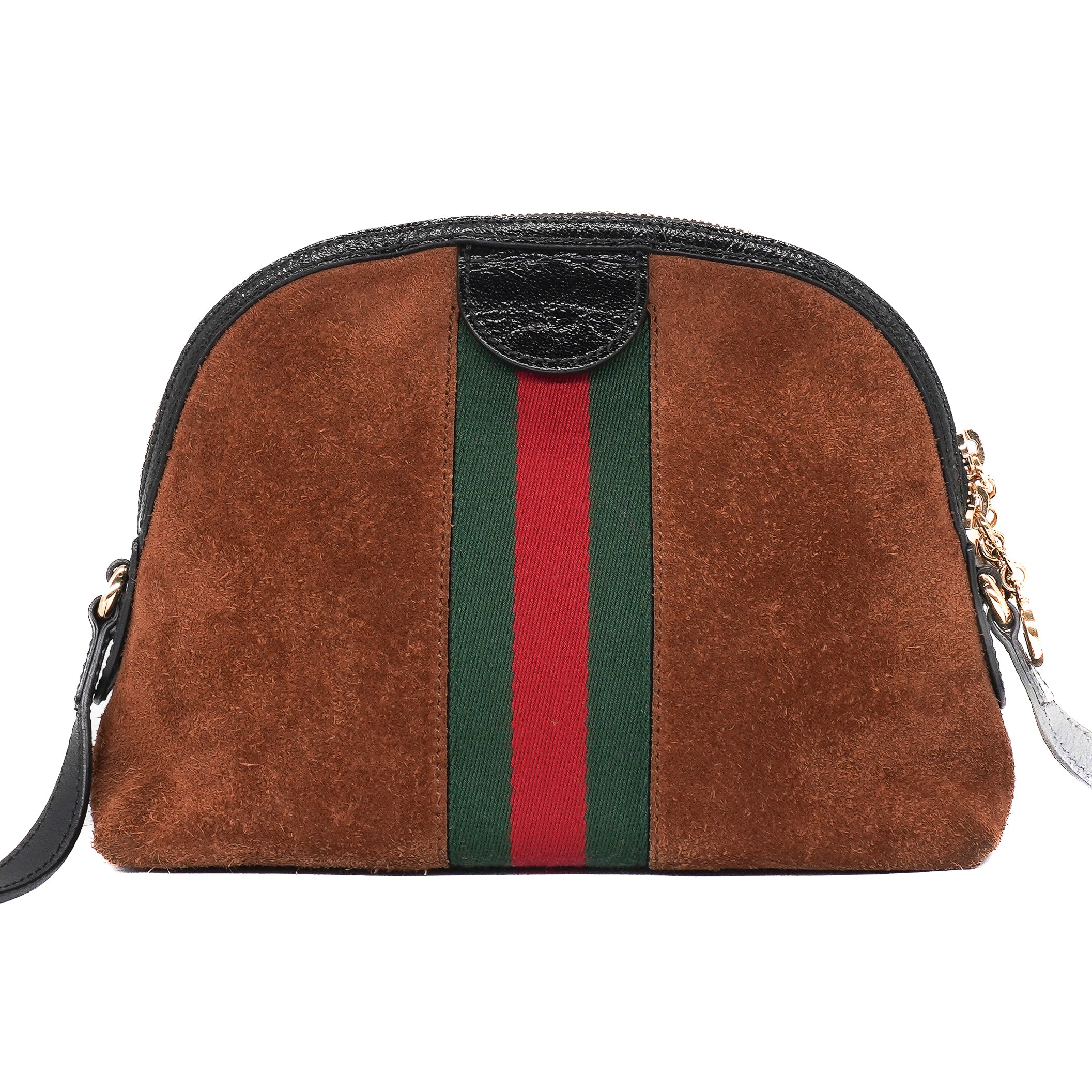 Gucci Ophidia GG Small Suede Shoulder Bag