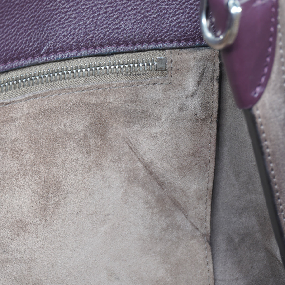 Louis Vuitton Tote W PM Veau Cachemire Calfskin Deep Purple