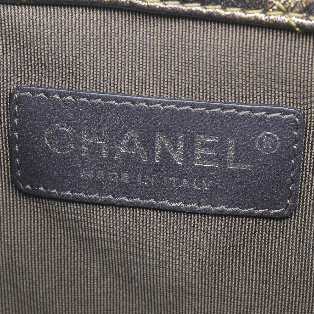 Chanel Gabrielle Small Backpack Aged Calfskin Bronze