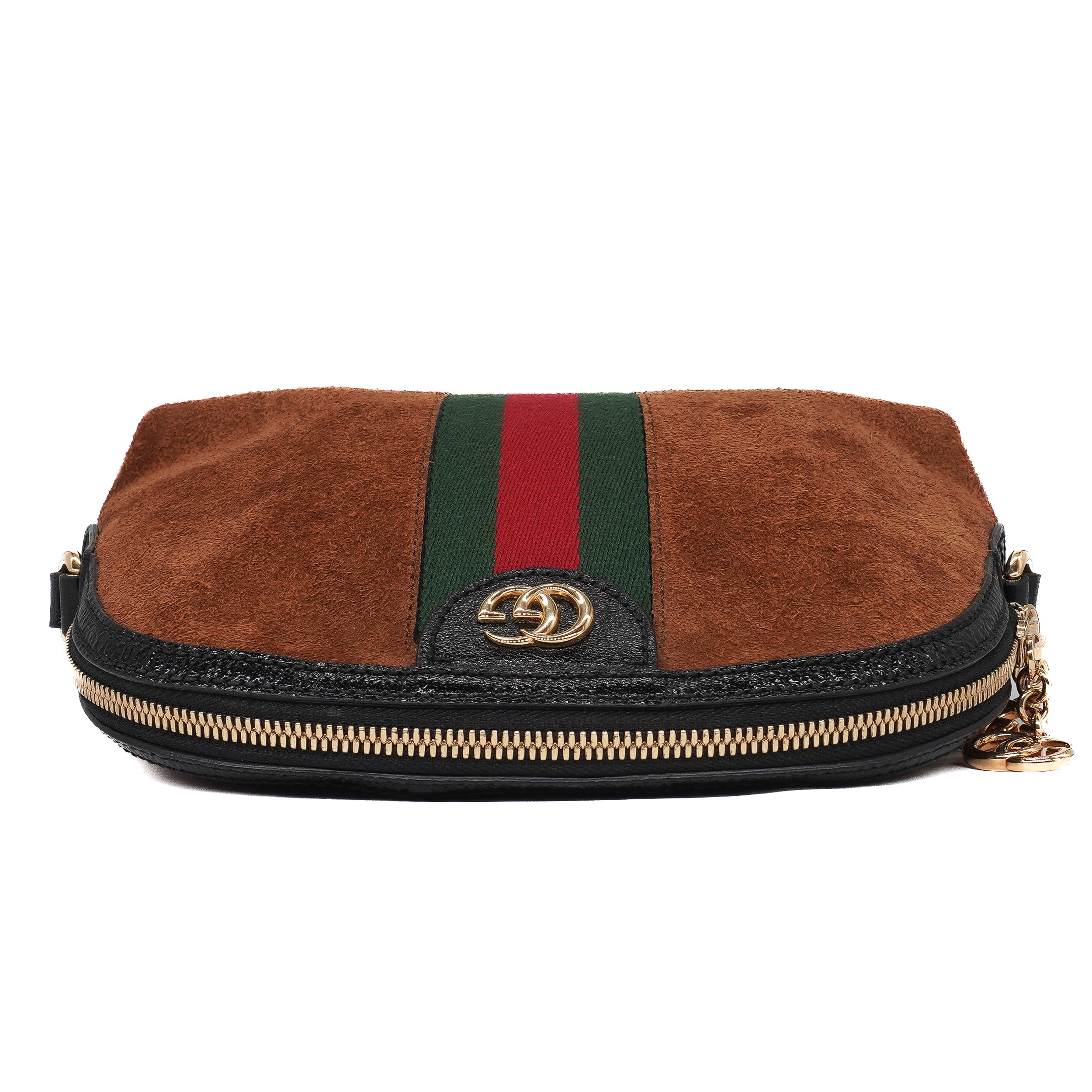 Gucci Ophidia GG Small Suede Shoulder Bag