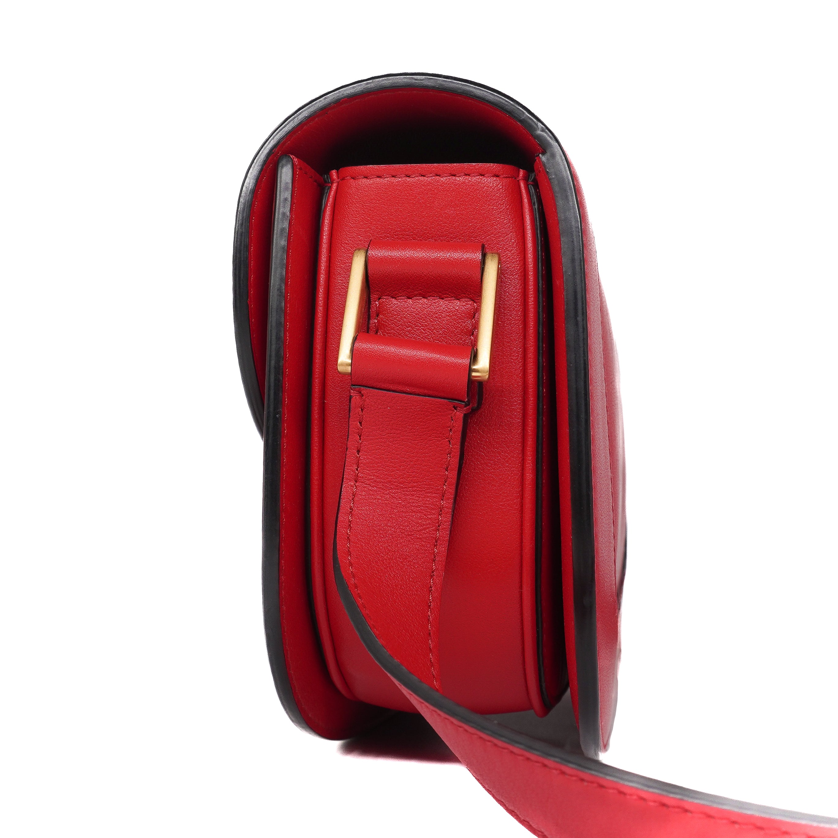 Valentino Smooth Calfskin Supervee Shoulder Bag
