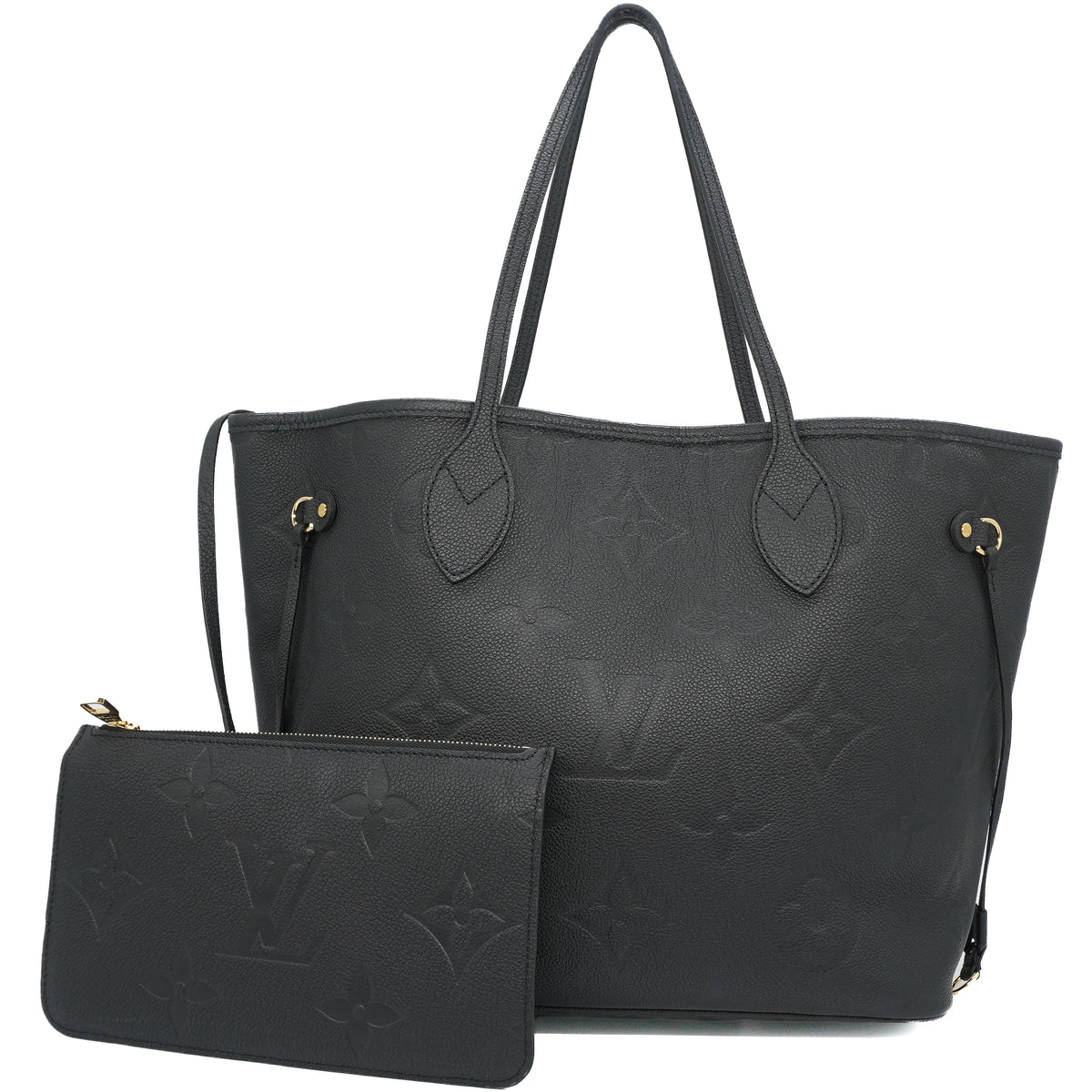 Louis Vuitton Neverfull MM Monogram Empreinte Black