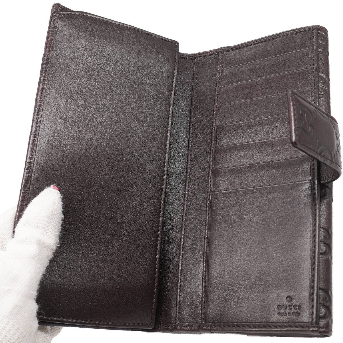 Gucci Guccissima Continental Wallet