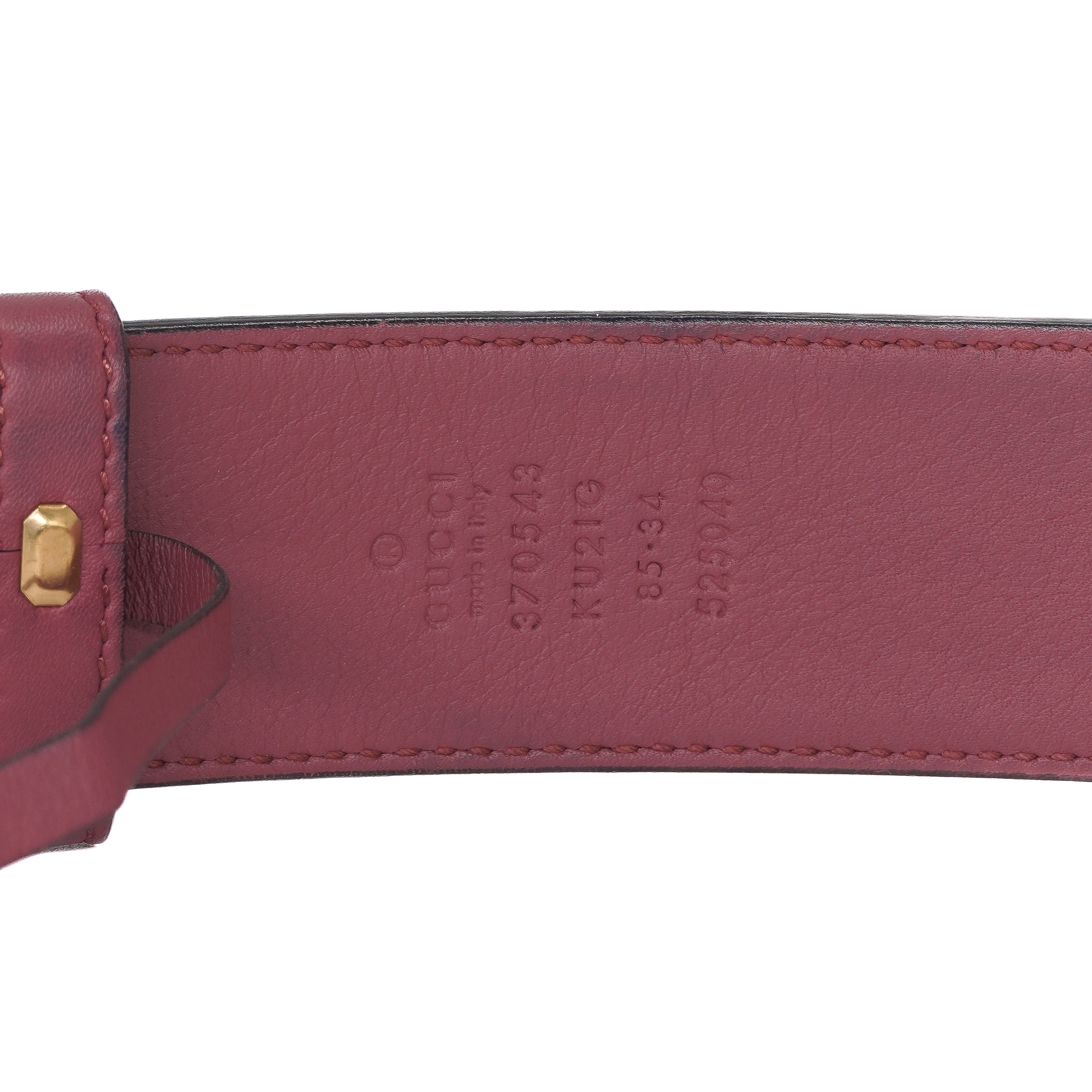 Gucci GG Supreme Blooms Belt