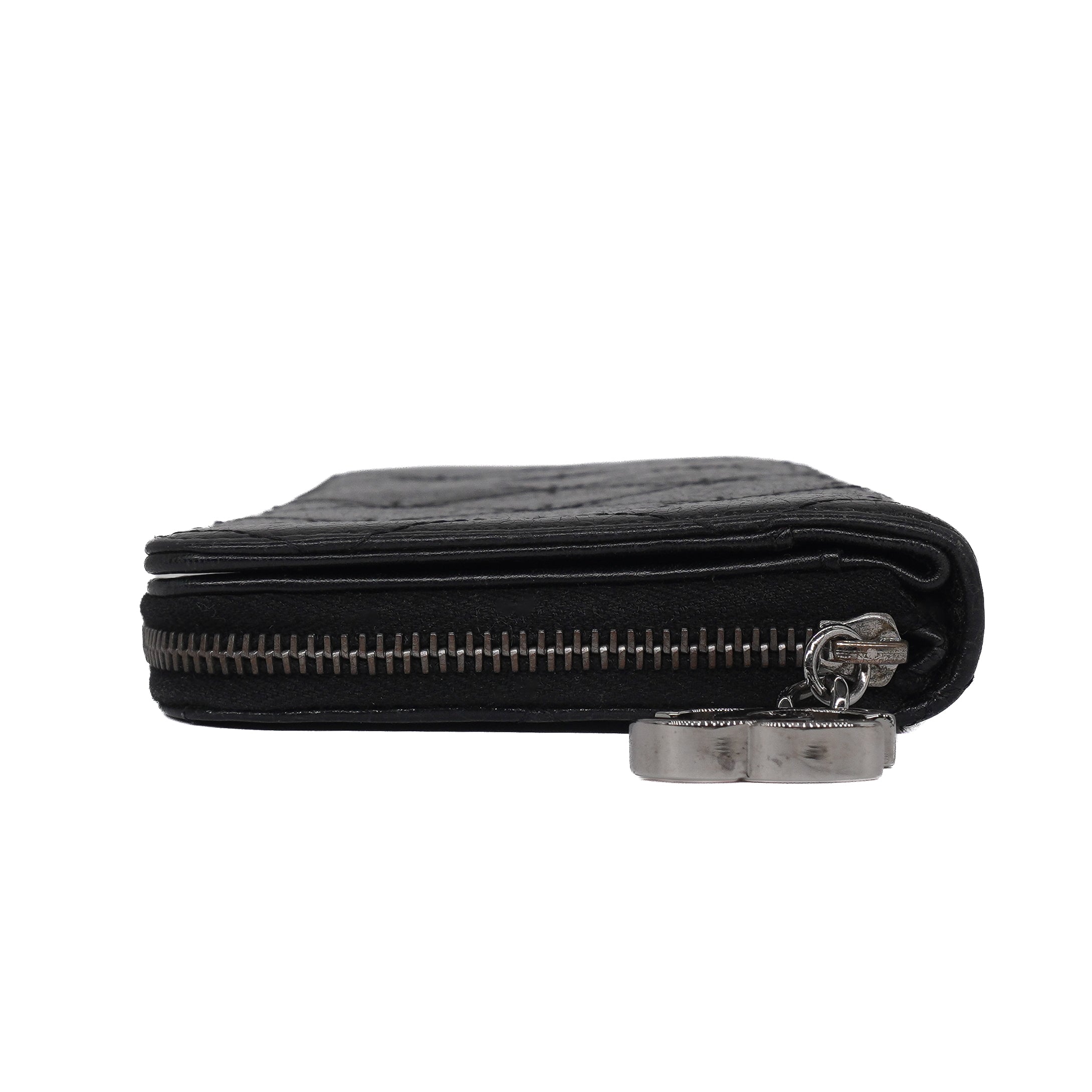Chanel Aged Calfskin Zip Around Organizer Wallet