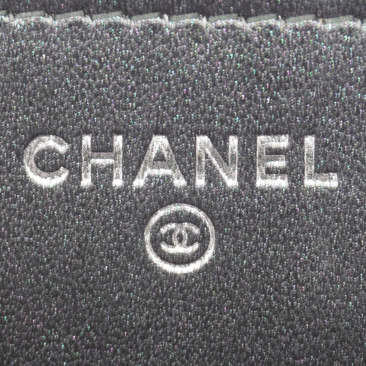 Chanel Wallet on Chain Crumpled Patent Calfskin SoBlack