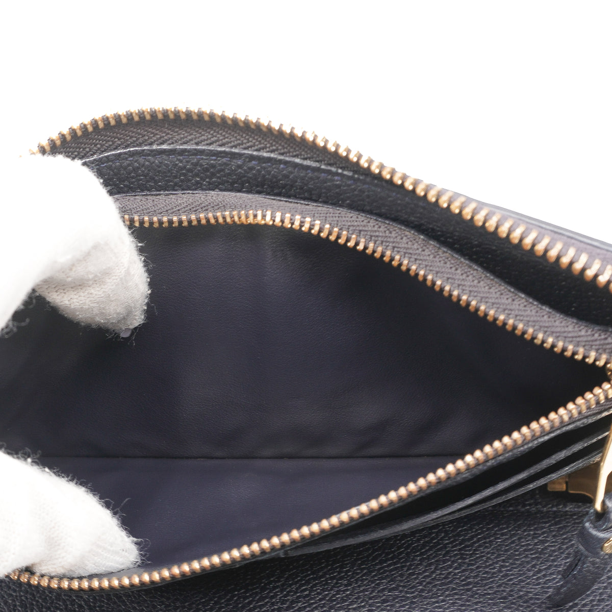 Louis Vuitton Zippy Wallet Empreinte Black