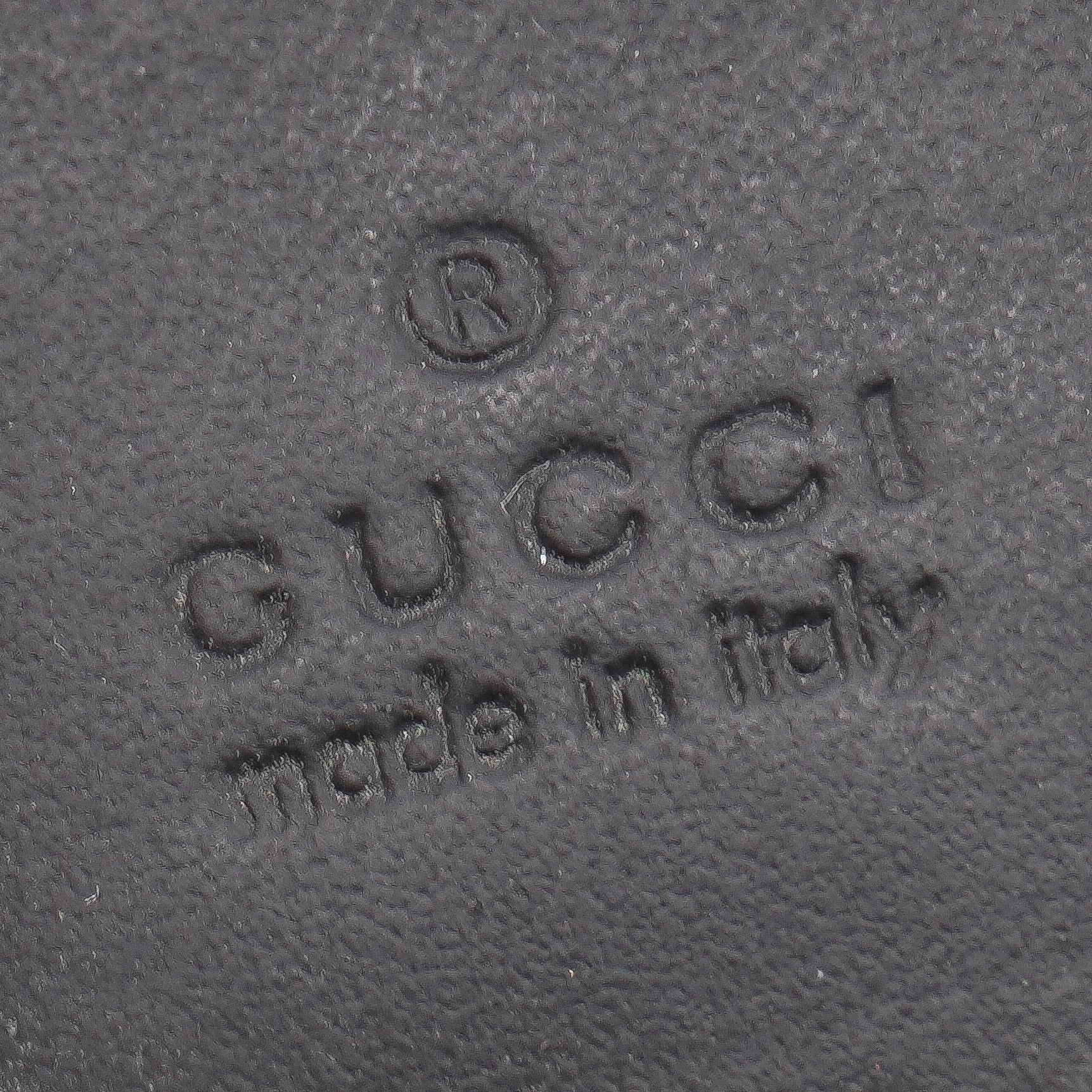Gucci Guccissima Long Black Clutch Wallet