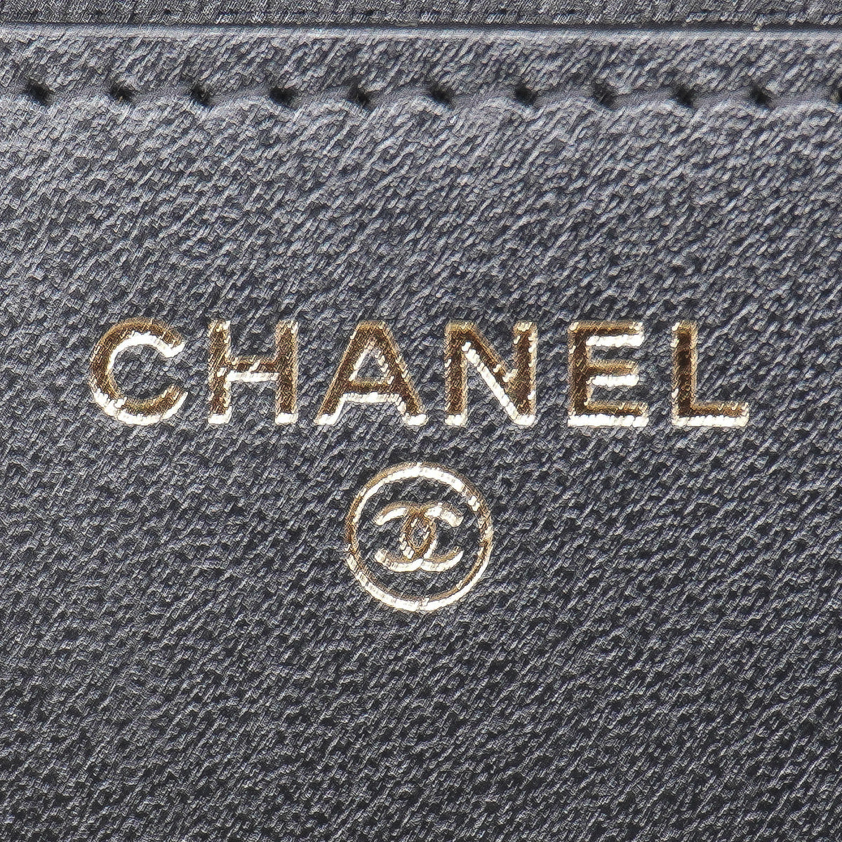 Chanel Wallet on Chain Studded Diamond Stitched Lambskin
