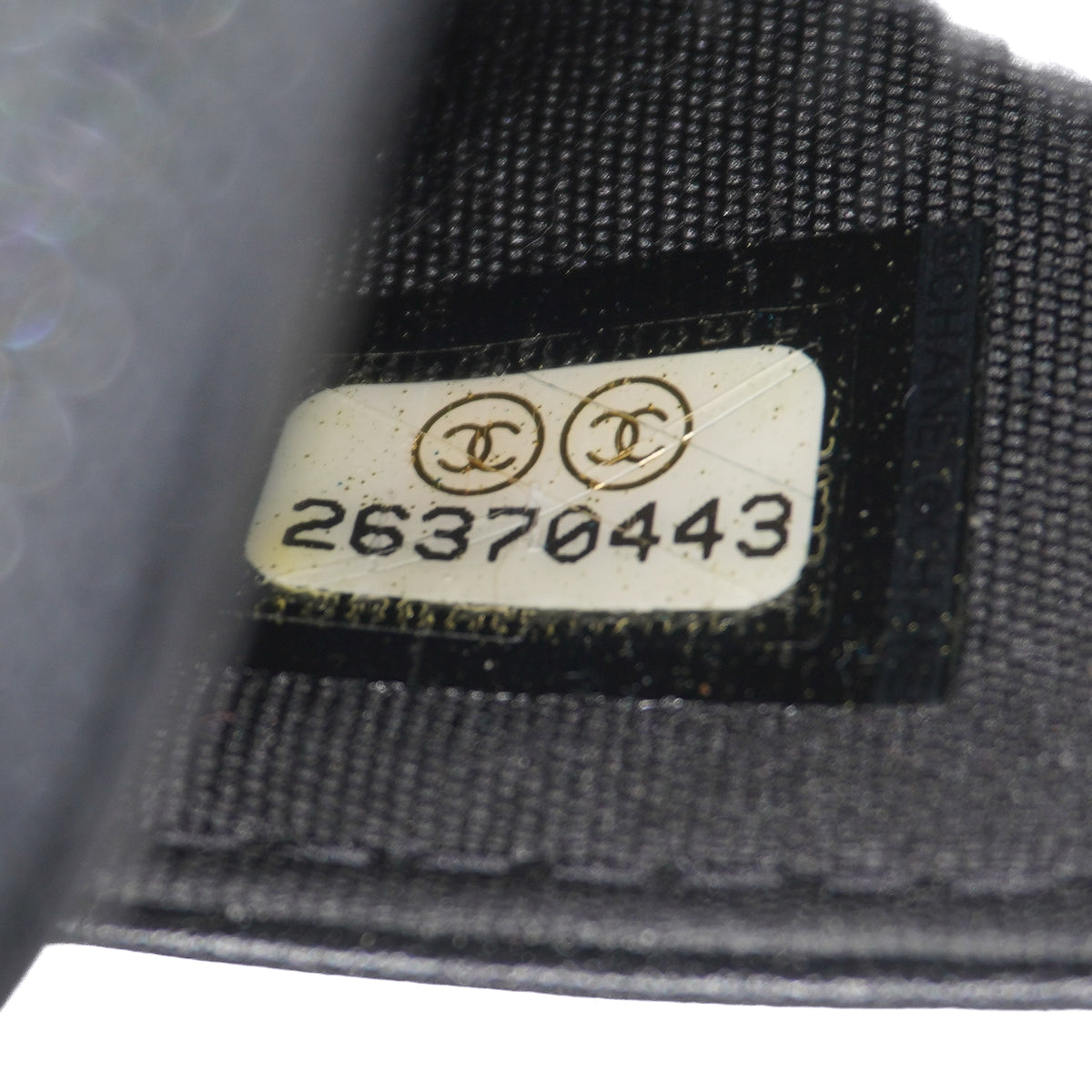 Chanel Wallet on Chain Studded Diamond Stitched Lambskin