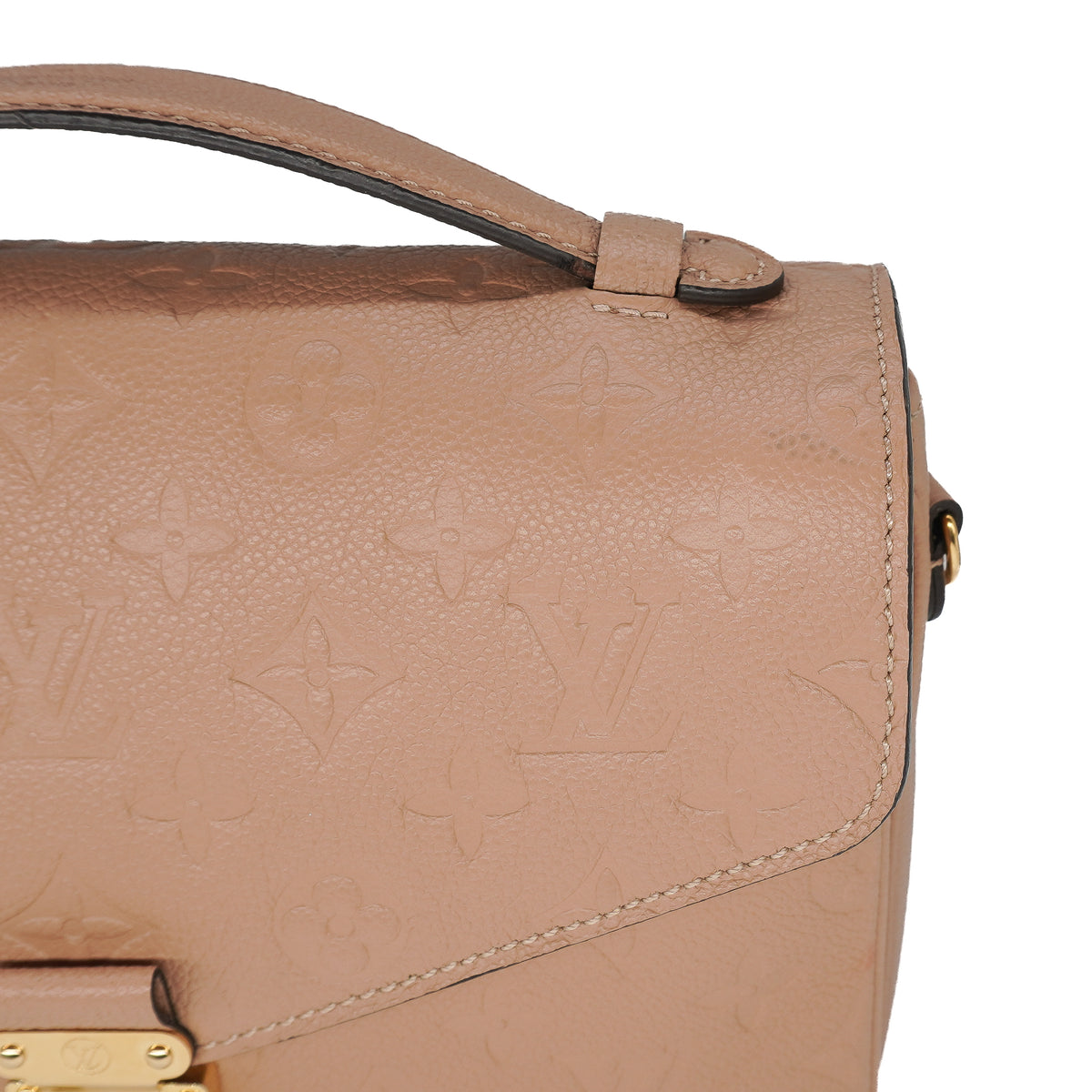 Louis Vuitton Pochette Métis Monogram Empreinte Tan